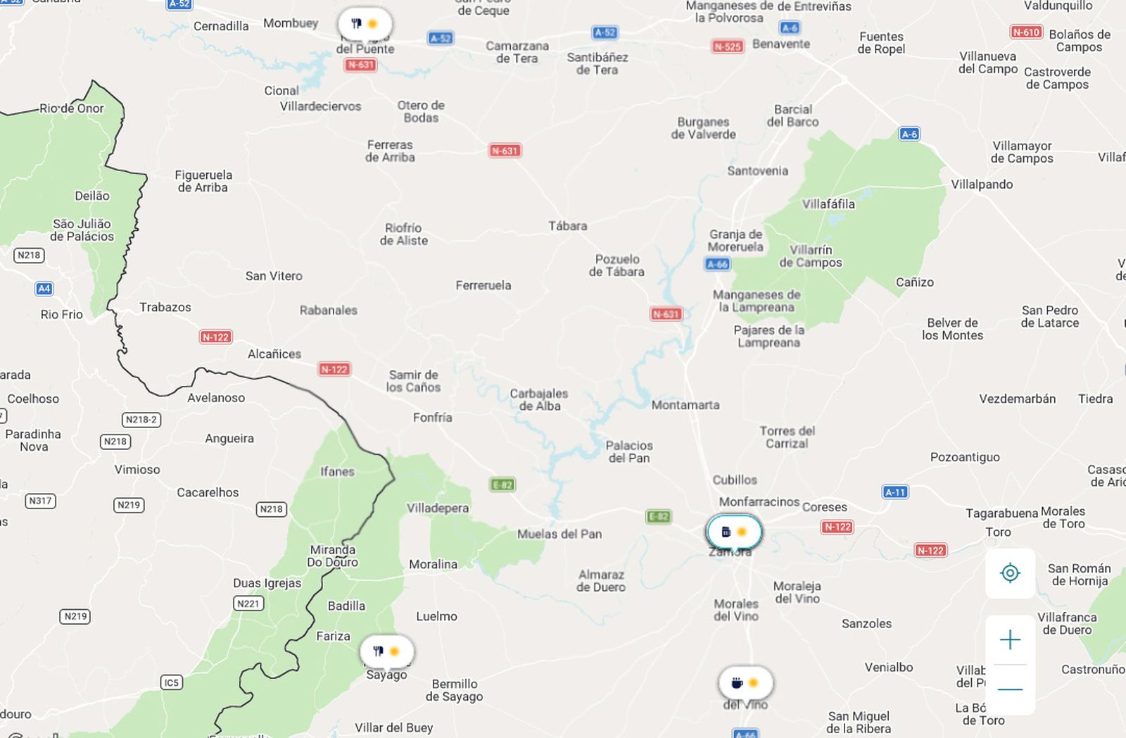 Nuevos soletes Repsol en Zamora