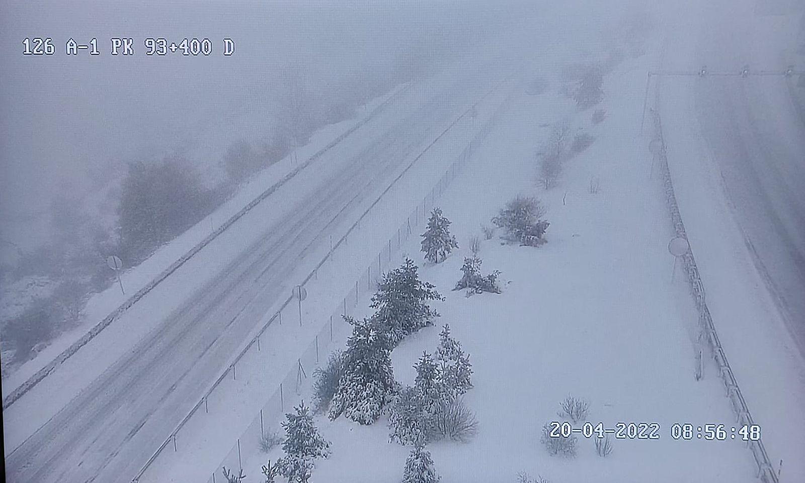 Imagen de las cámaras de tráfico