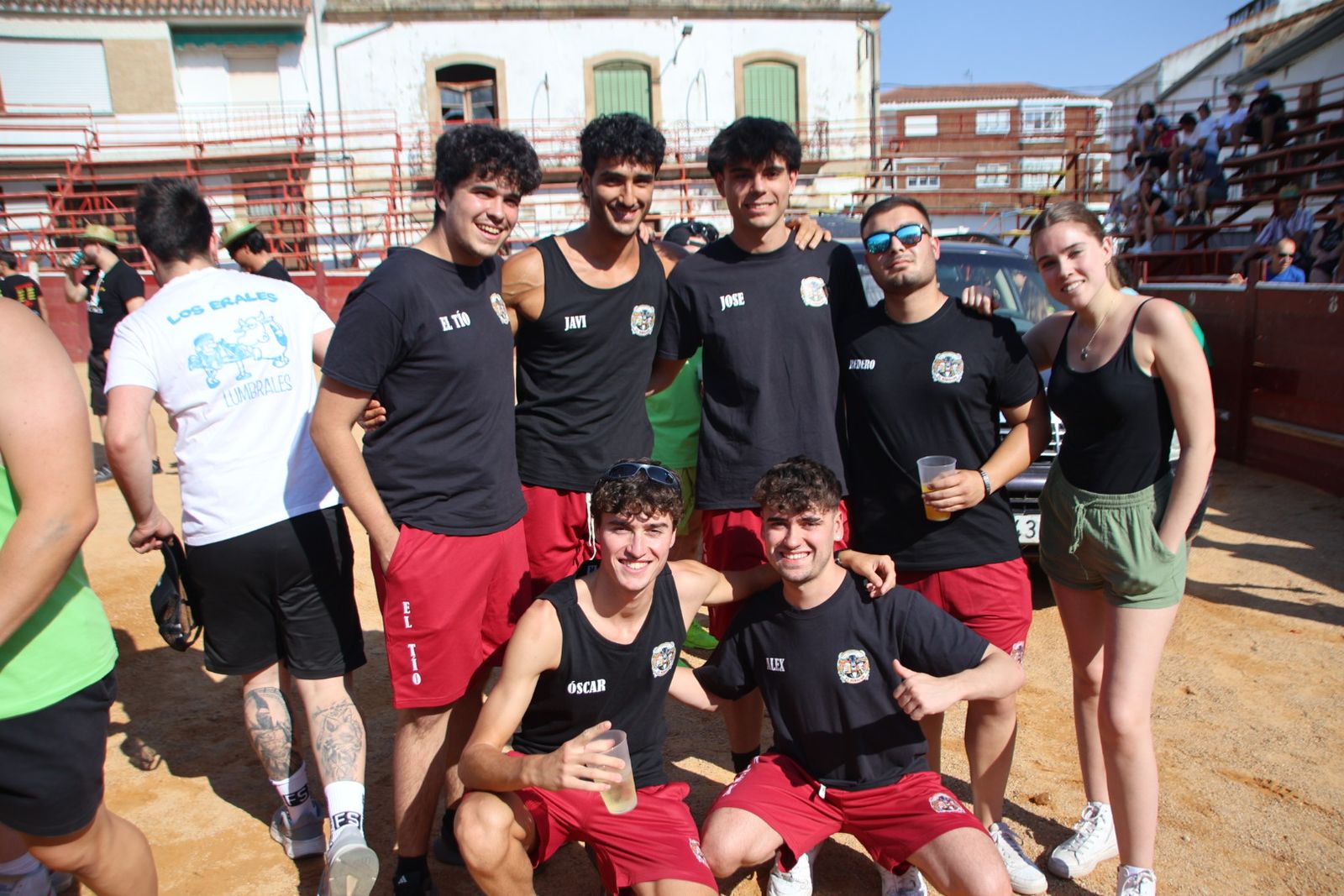 Lumbrales, encuentro de peñas, chupinazo