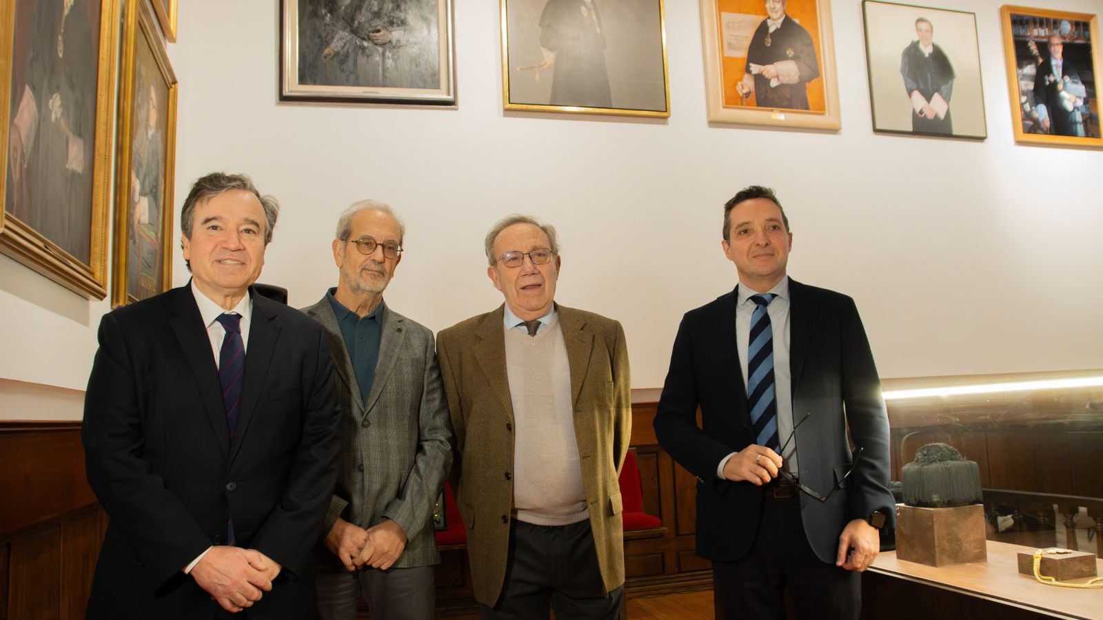 Abierta al público la nueva Galería de Retratos de Rectores de la Universidad de Salamanca