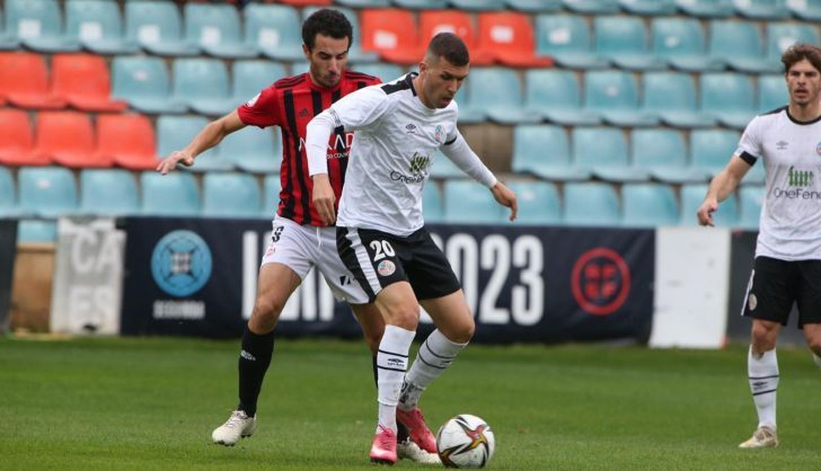 Carrasco, ante el Unión Adarve / FOTO SALAMANCA24HORAS.COM