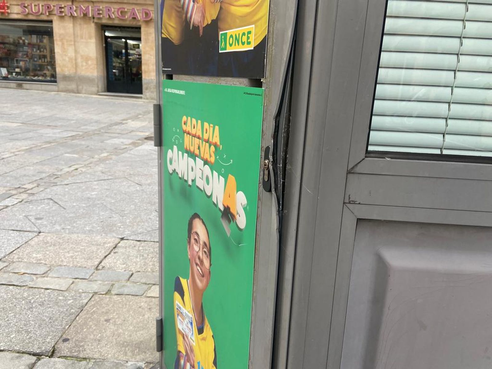 Imagen de archivo de un puesto de la ONCE