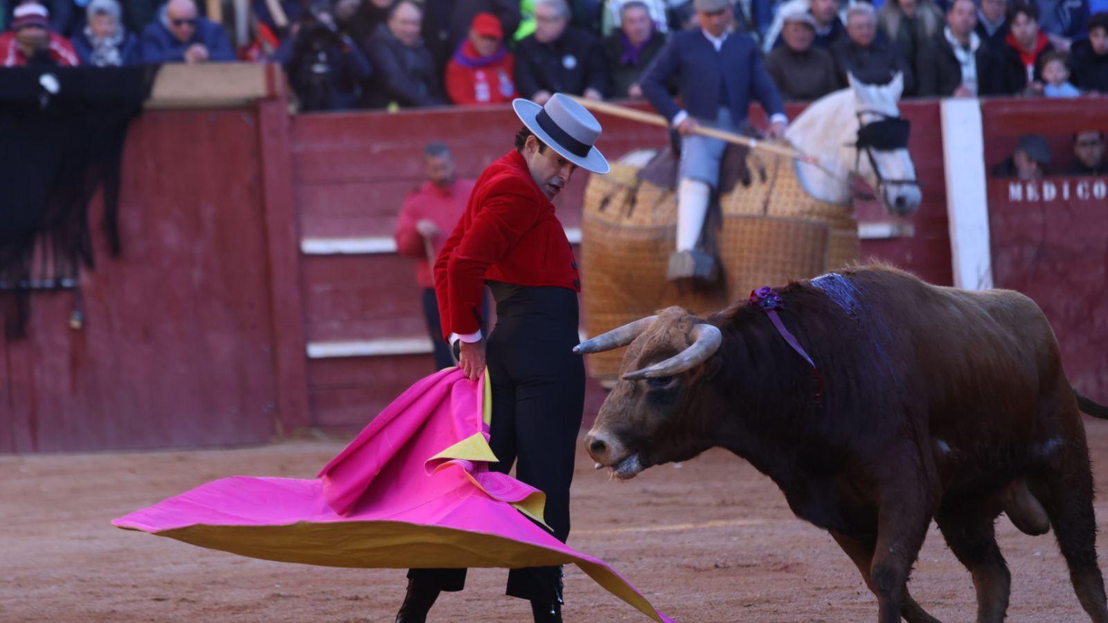 Alejandro Talavante en el festival taurino del Sábado en el Carnaval del Toro 2026 de Ciudad Rodrigo
