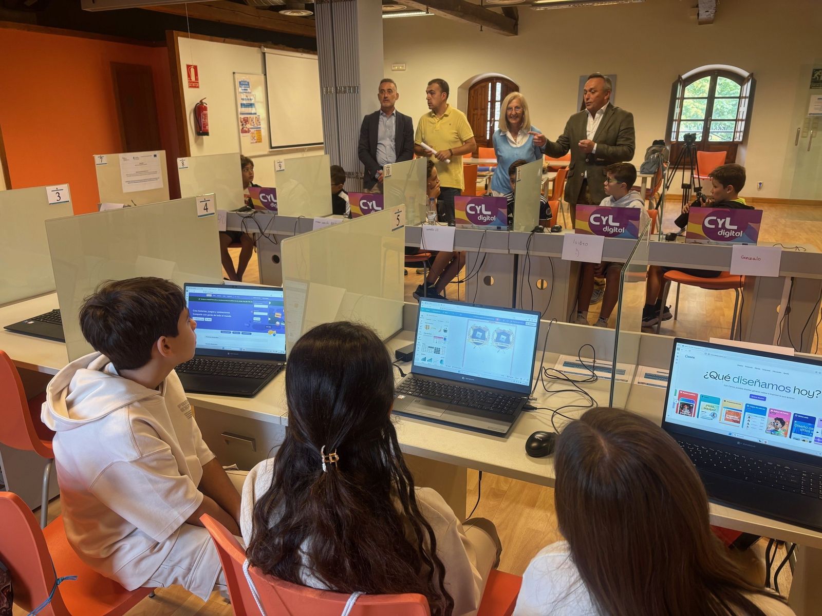 Acto de clausura de las Olimpiadas CyL Digital en Alba de Tormes