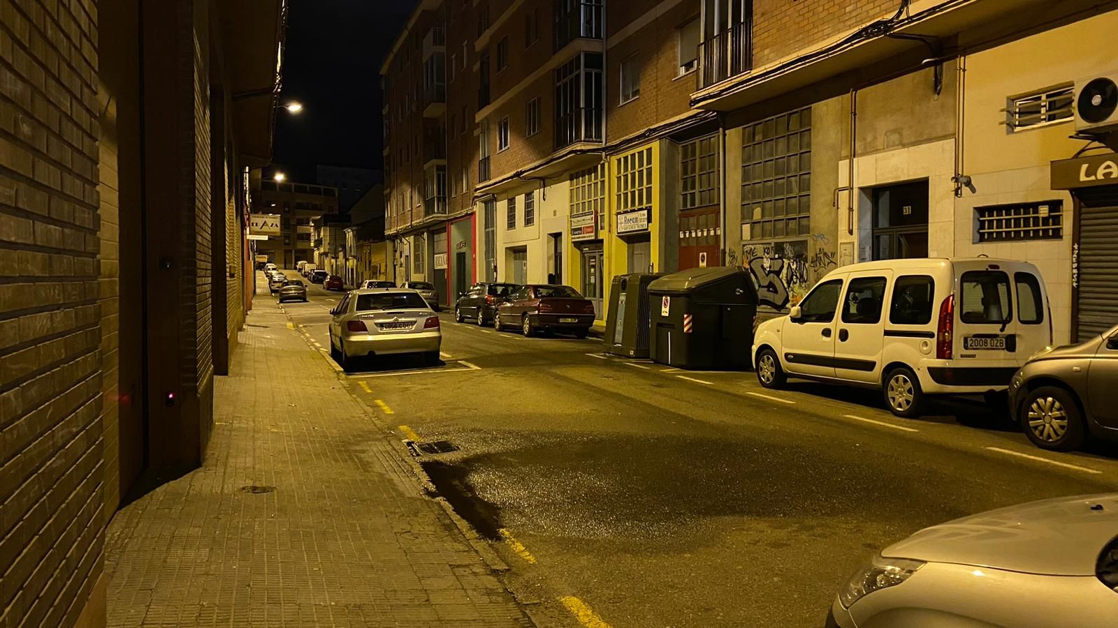 Calle Fuentelarreina tras el suceso Calle Fuentelarreina tras el suceso