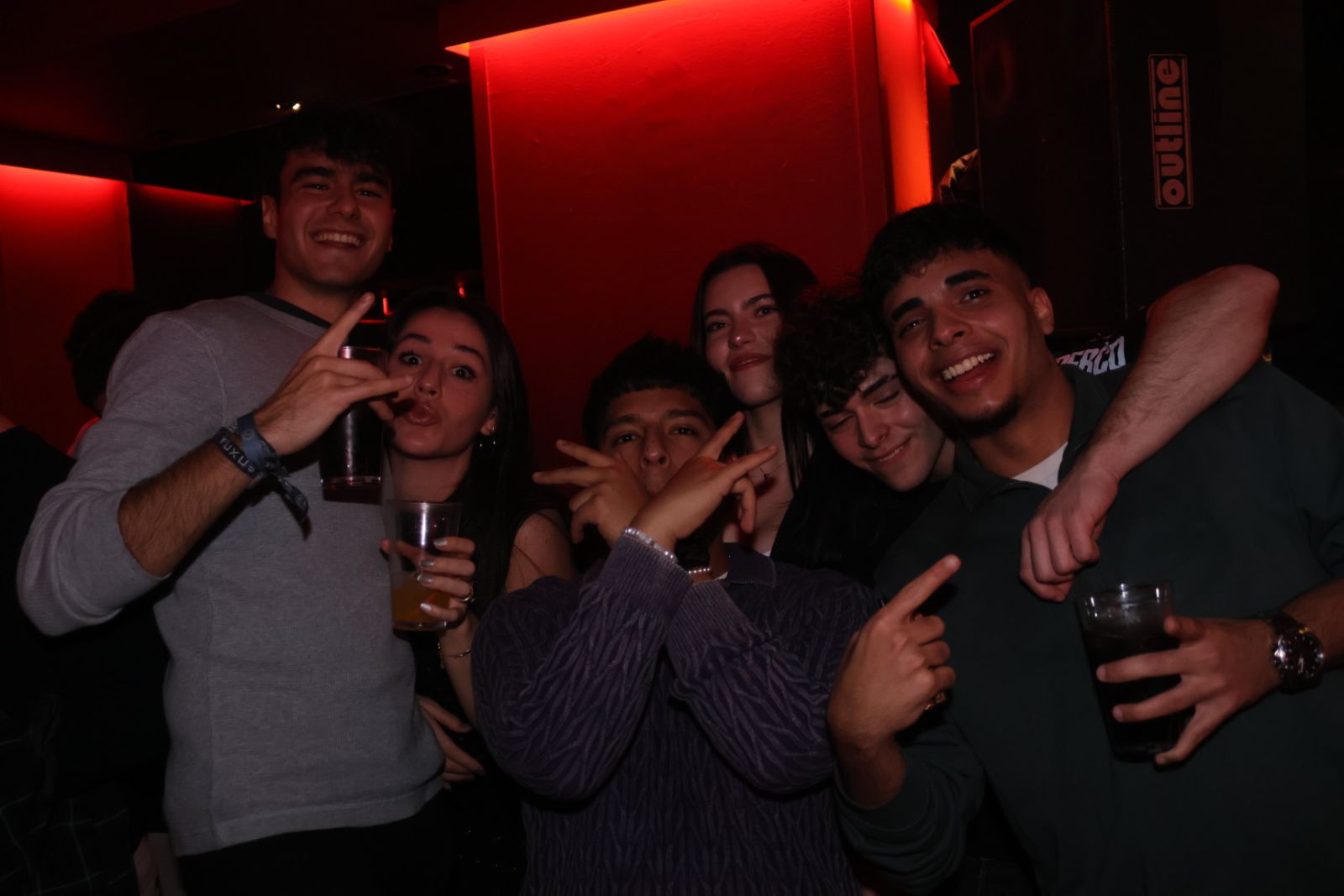 Salamanca de noche, jueves 23 de enero