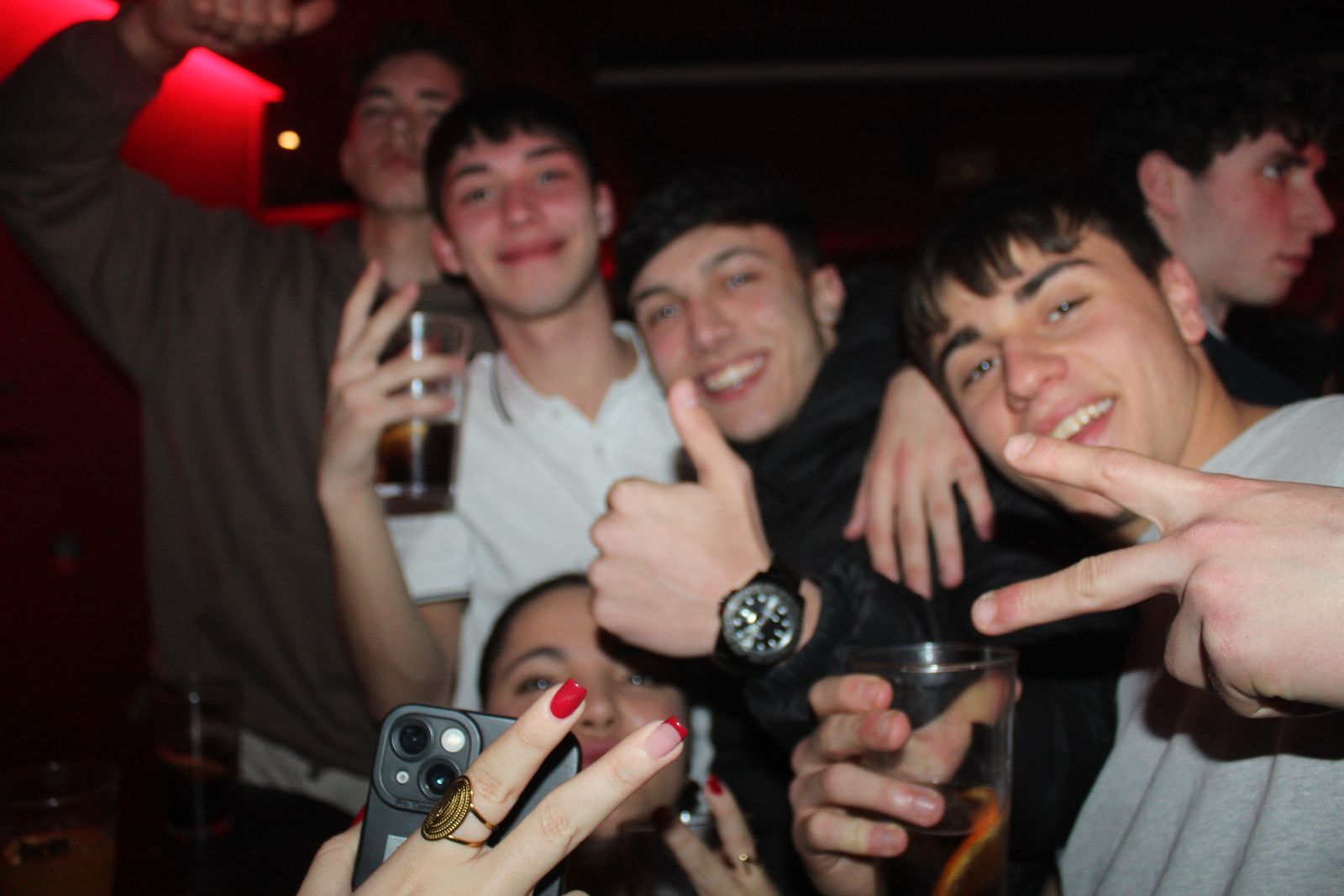 Salamanca de noche, sabado 24 de enero