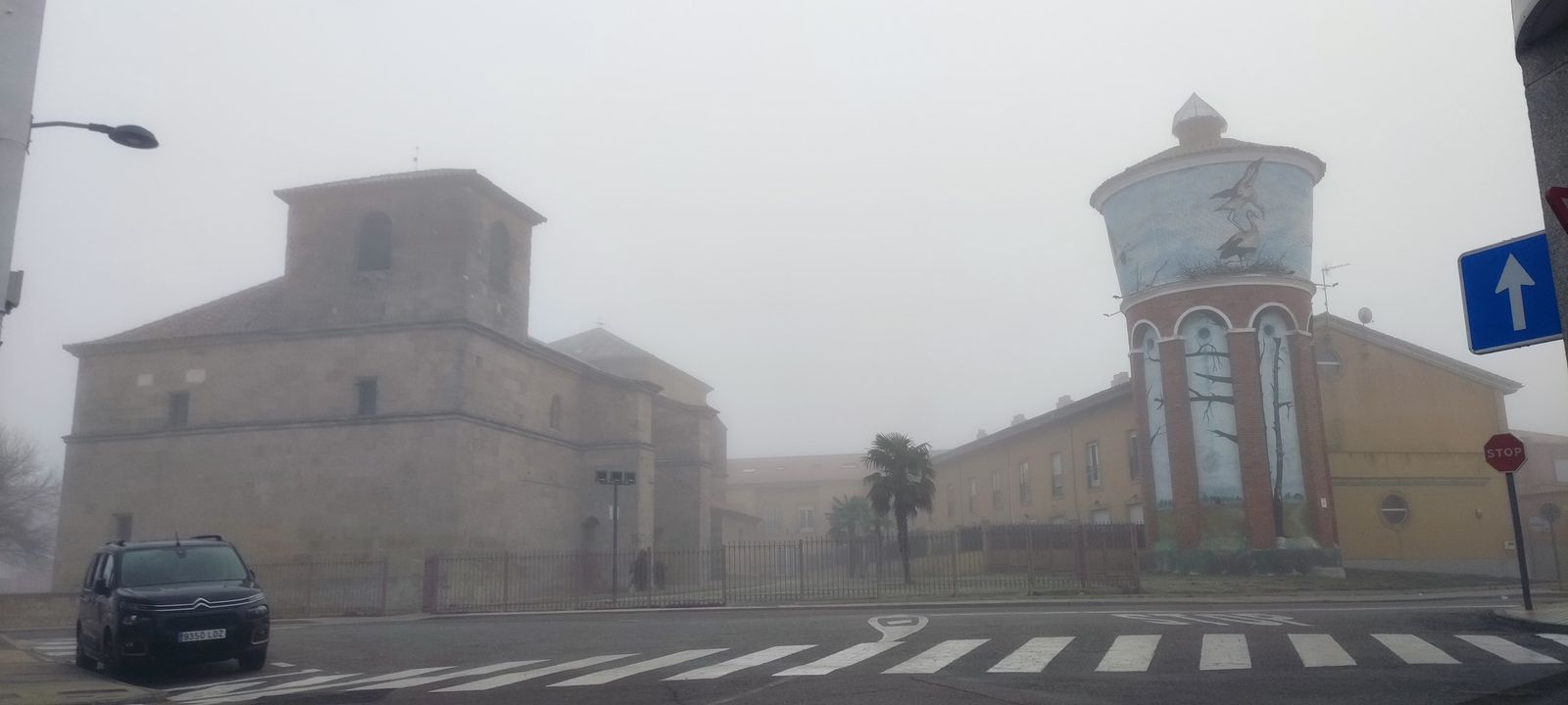 Niebla en la provincia de Salamanca. Fotos de archivo. S24H.