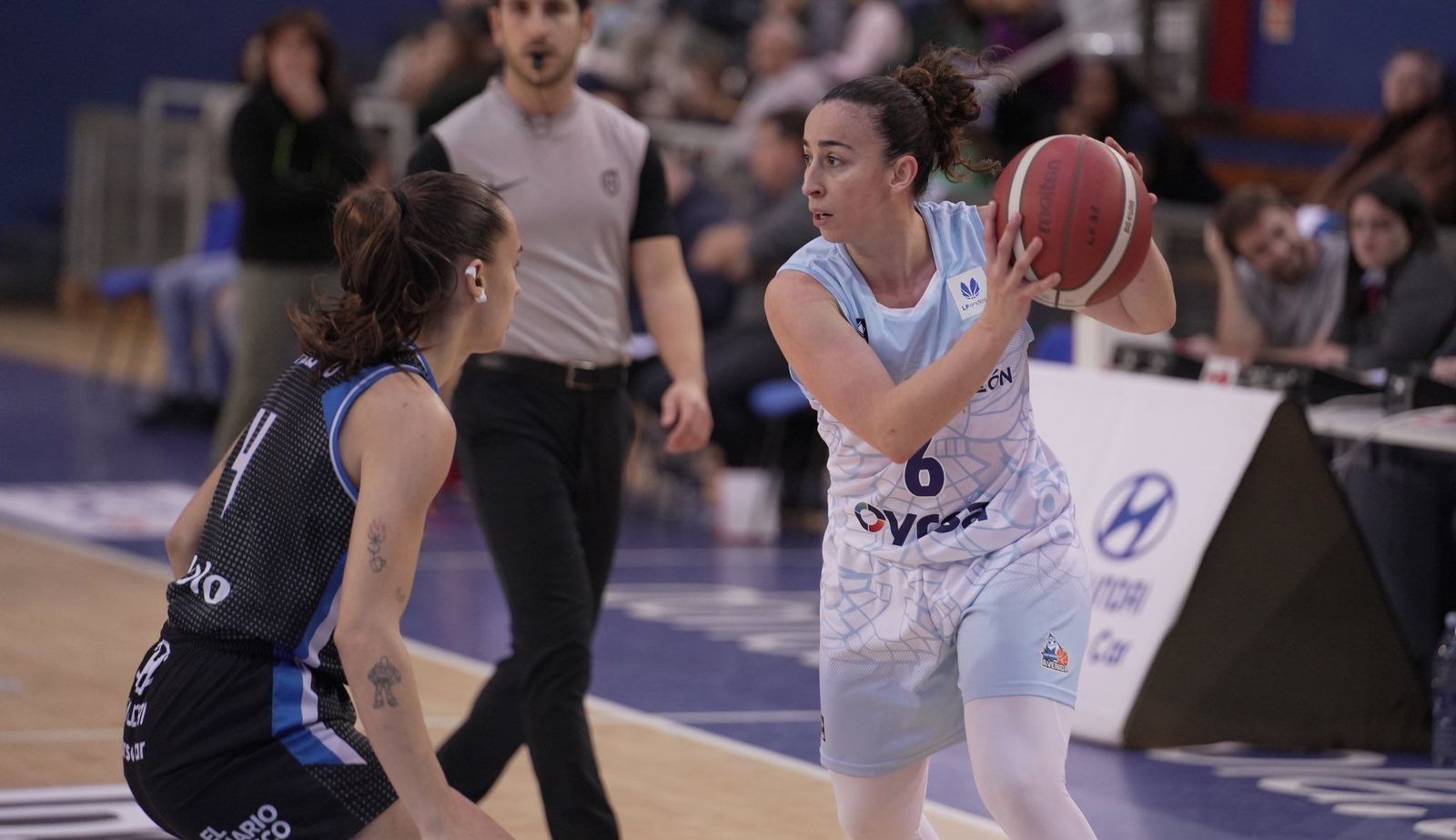 Silvia Domínguez, ante IDK | FOTO CB AVENIDA