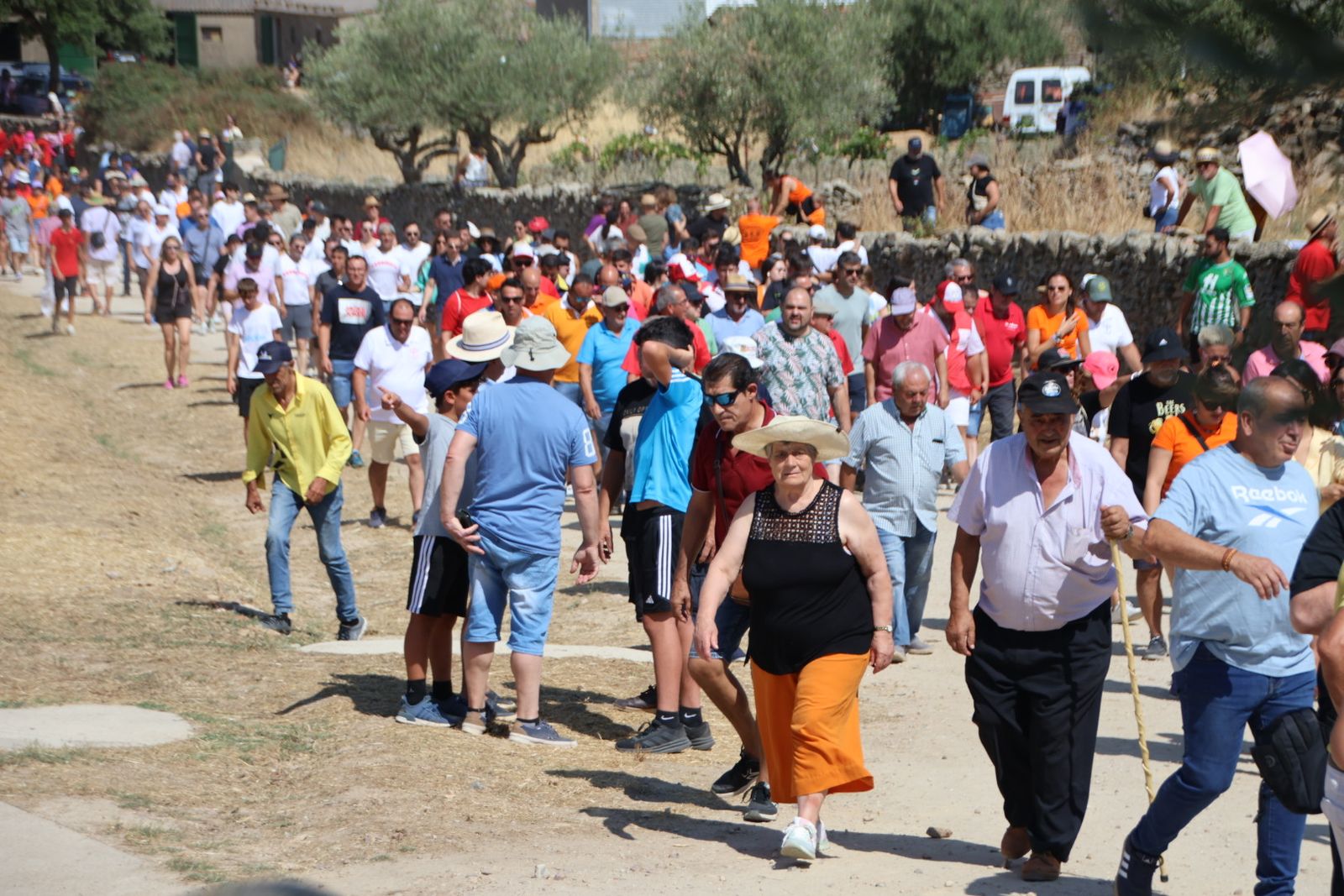 Lumbrales encierro a caballo