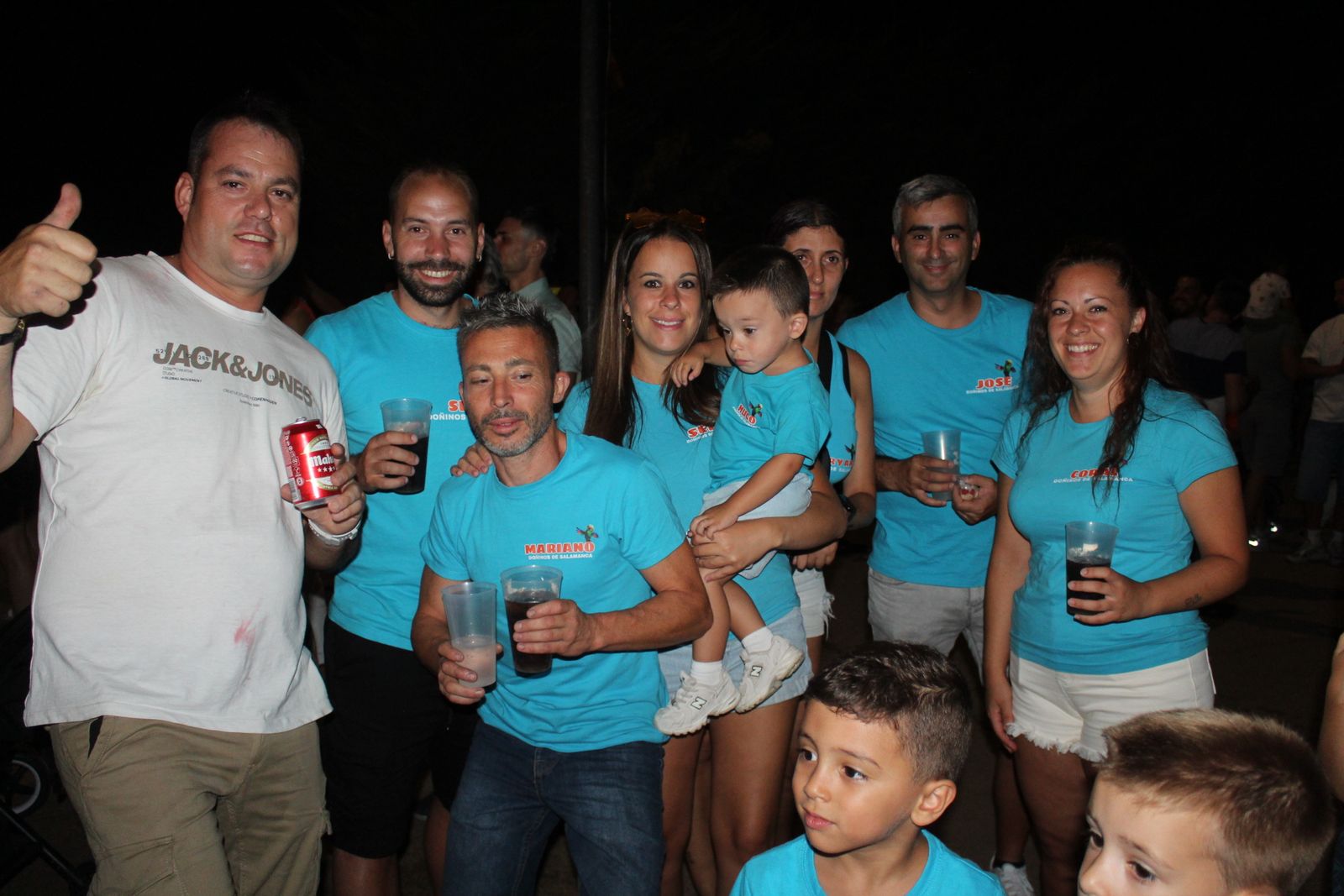 Salamanca de noche, viernes 8 de agosto