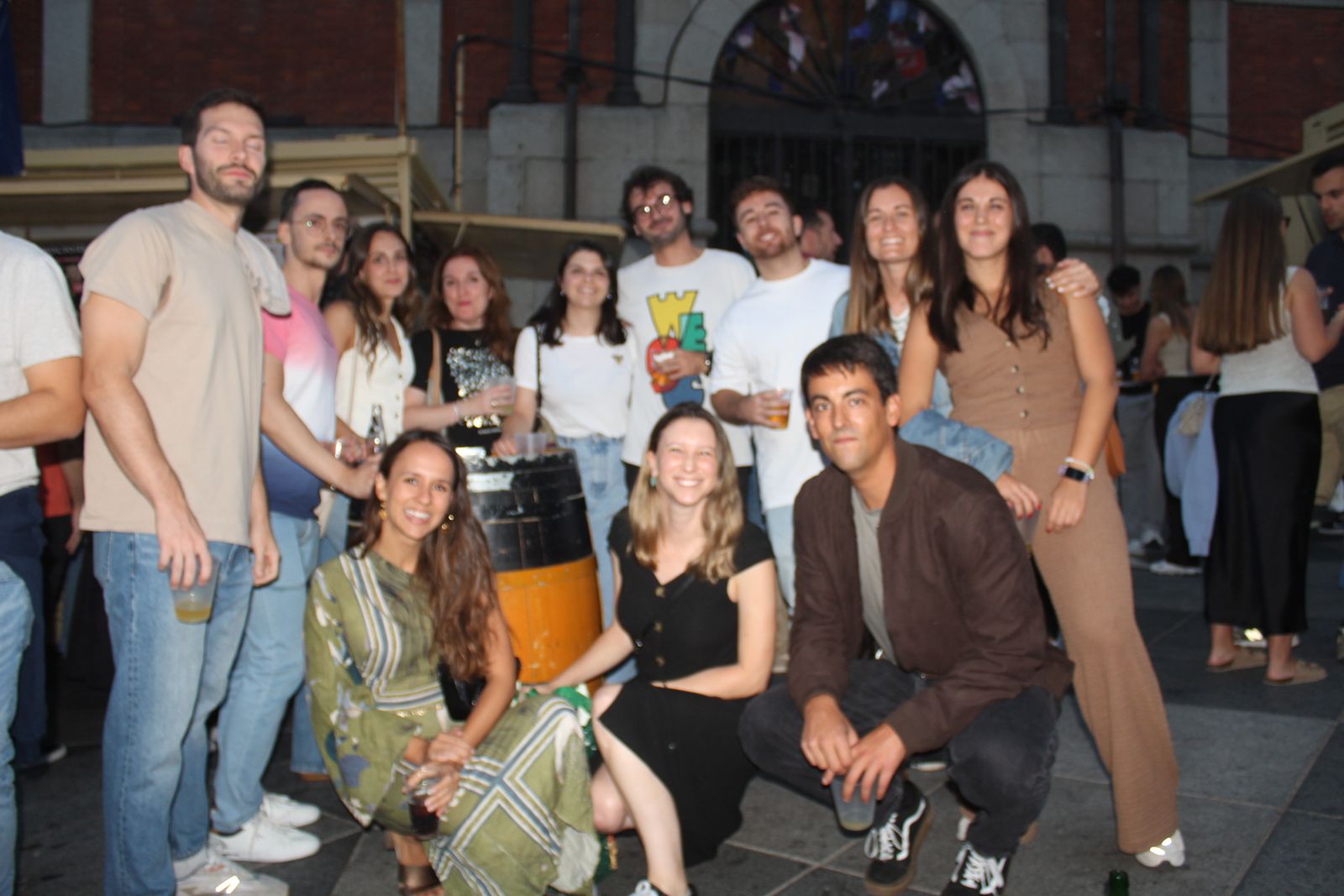 Ambiente en la Feria de Día en la tarde de este jueves