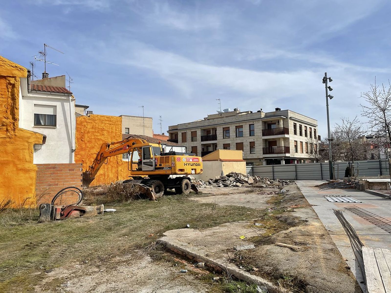 Inicio obras Centro Cultural Carbajosa