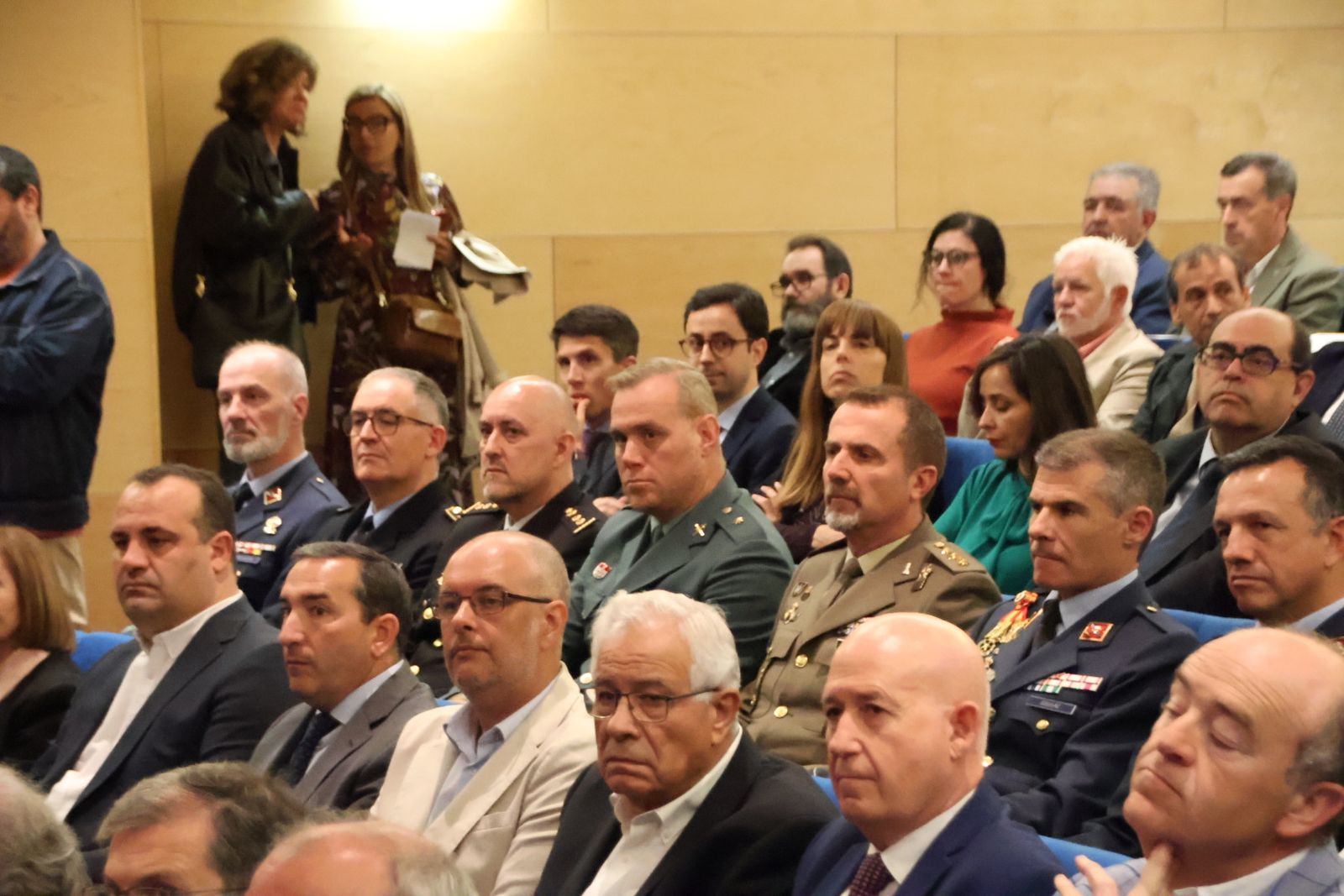 Acto institucional de la unidad empresarial en Salamanca.