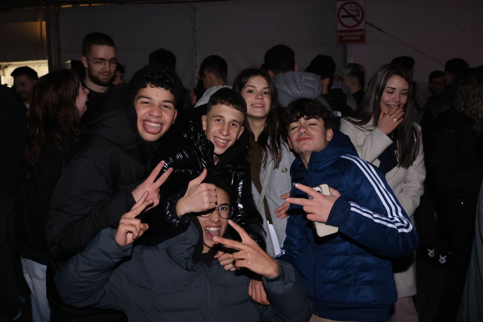 Salamanca de noche, viernes 7 de febrero