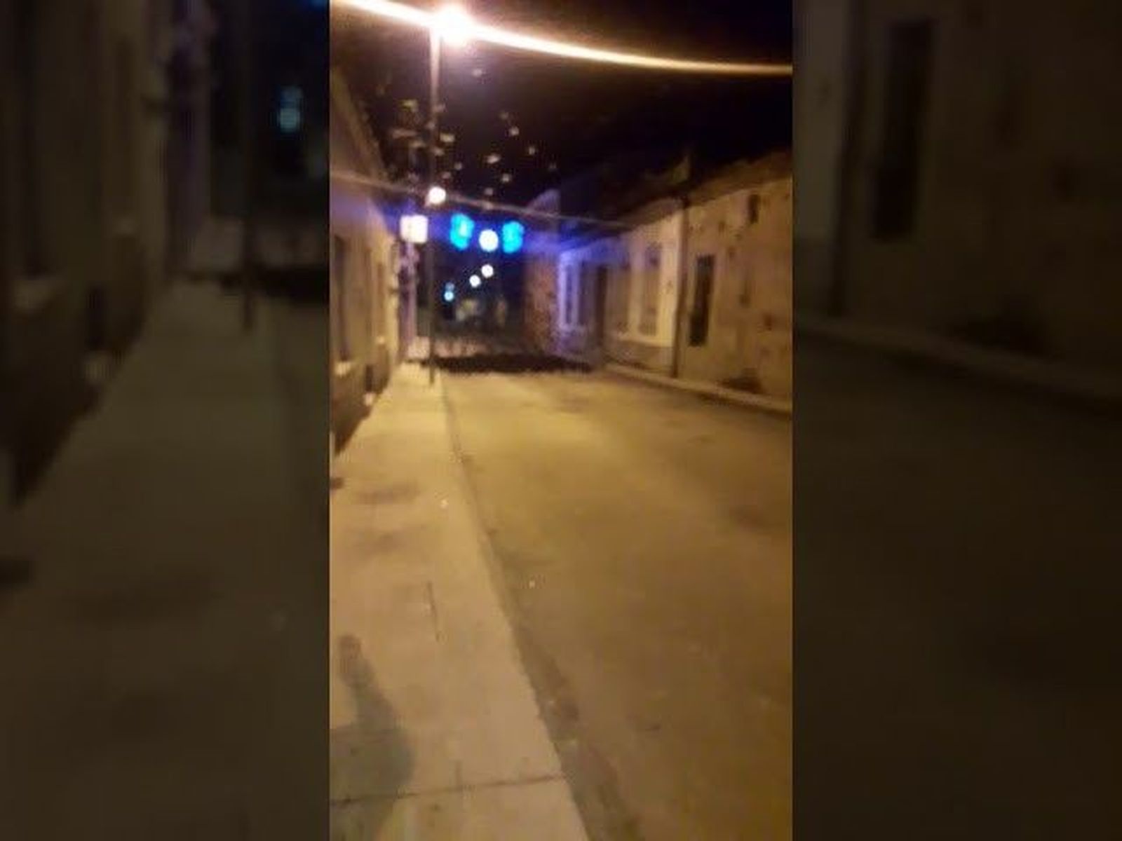 Bandada de pájaros en La Fuente de San Esteban