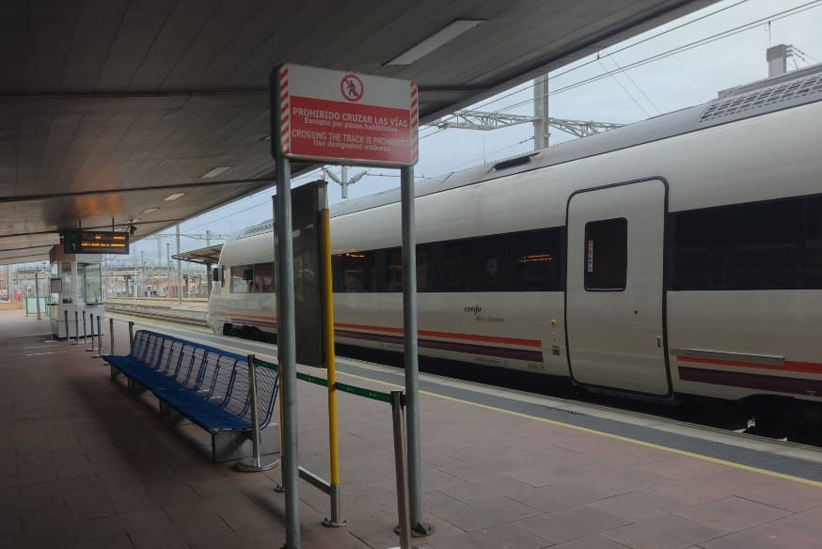 Estación de tren de vialia en una foto de archivo. S24H.