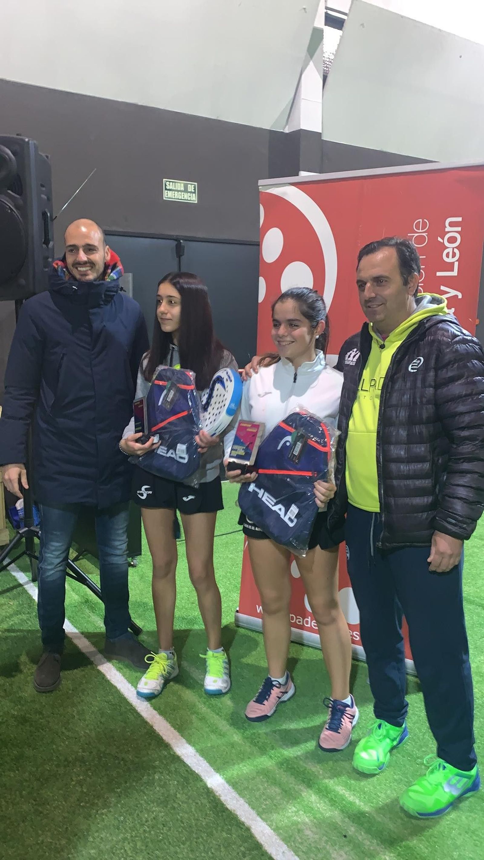 María Marcos y Teresa Moríñigo