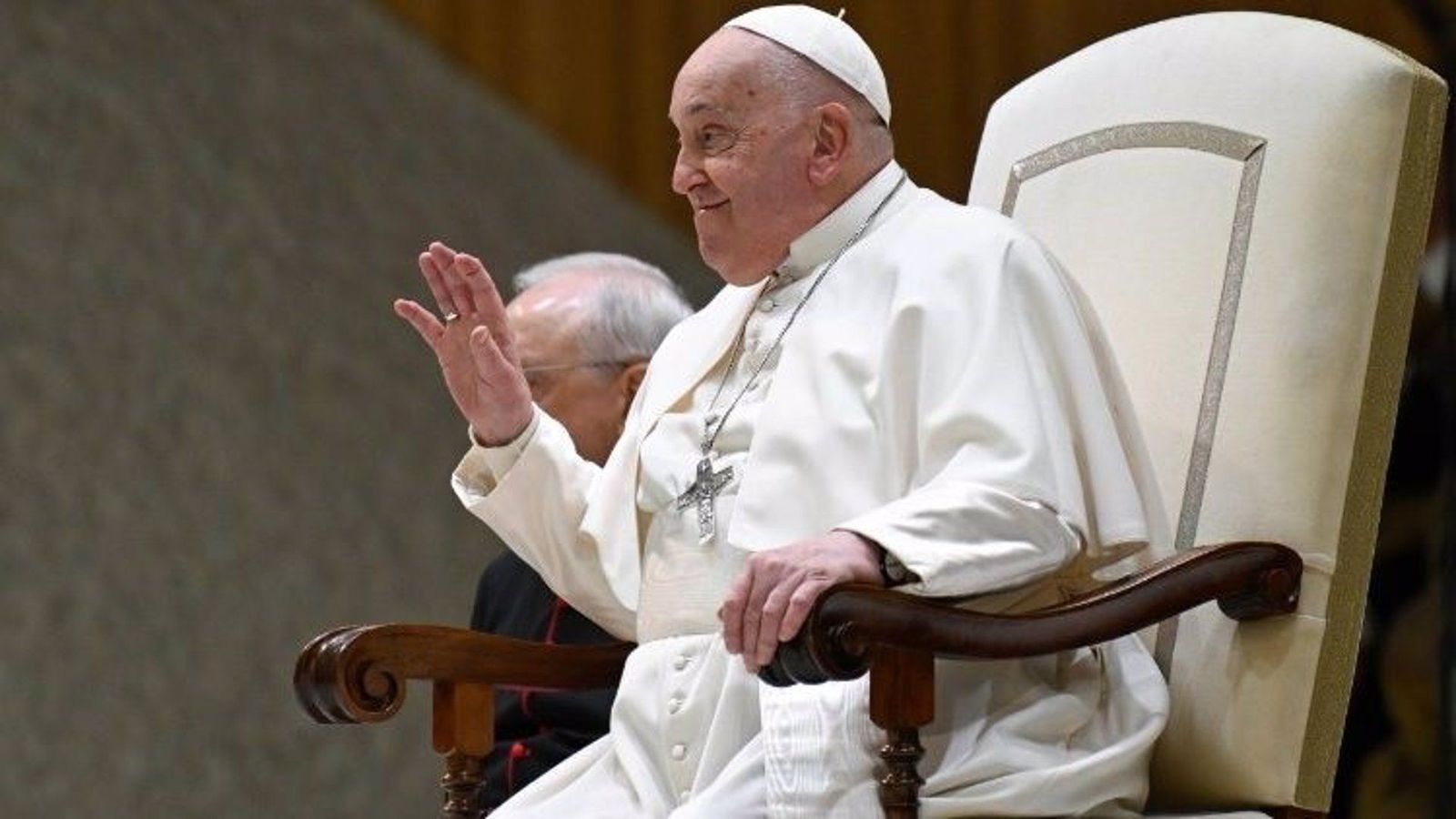 El Papa Francisco en una audiencia general. EP El Papa Francisco en una audiencia general. EP