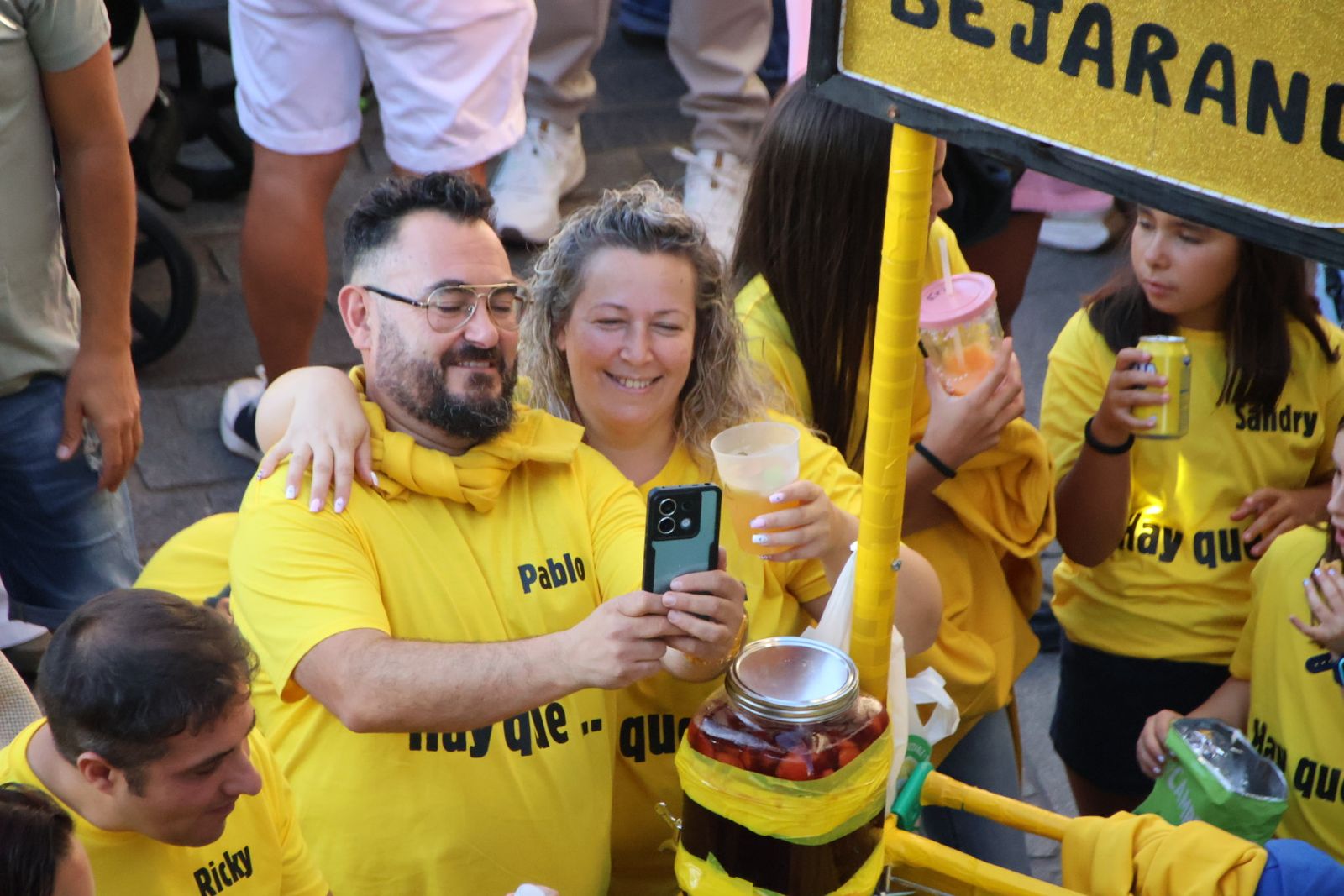 Béjar, pasacalles de Peñas y pregón