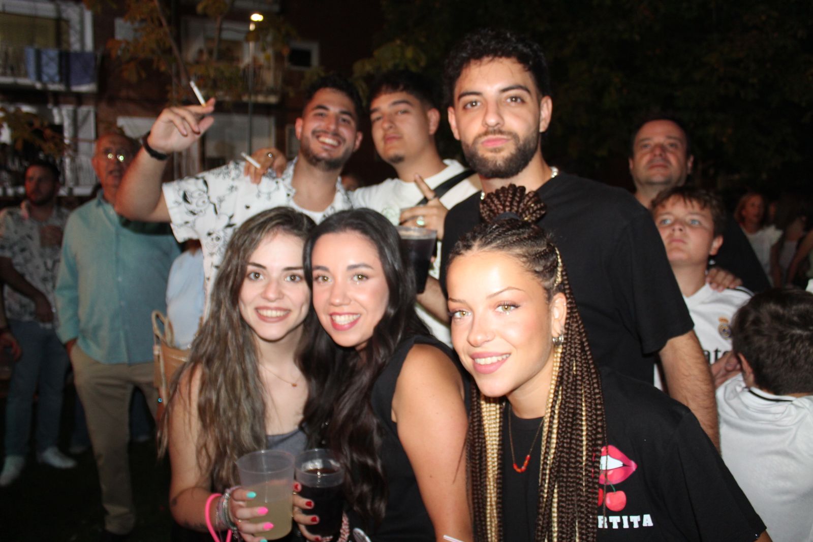 Salamanca de noche, sábado 23 de agosto