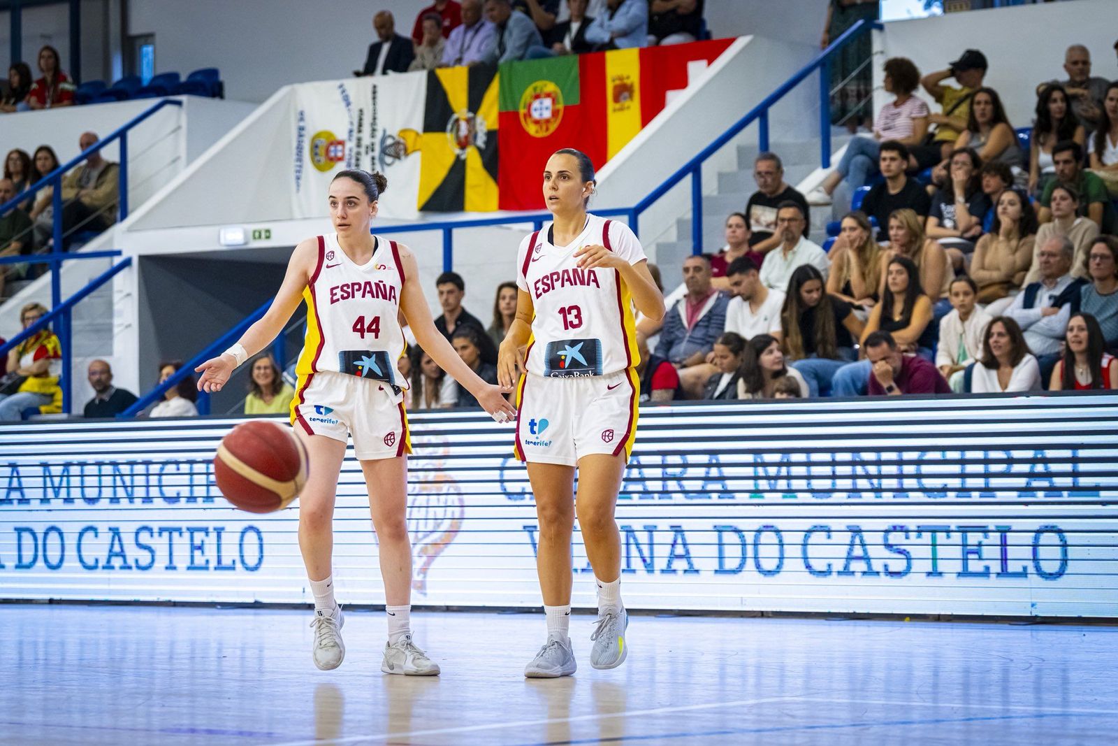 Iyana Martín y Vilaró, con la Selección Española | FOTO BALONCESTO ESP