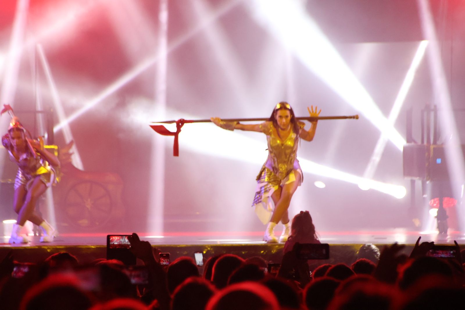 Panorama en la plaza Mayor de Guijuelo