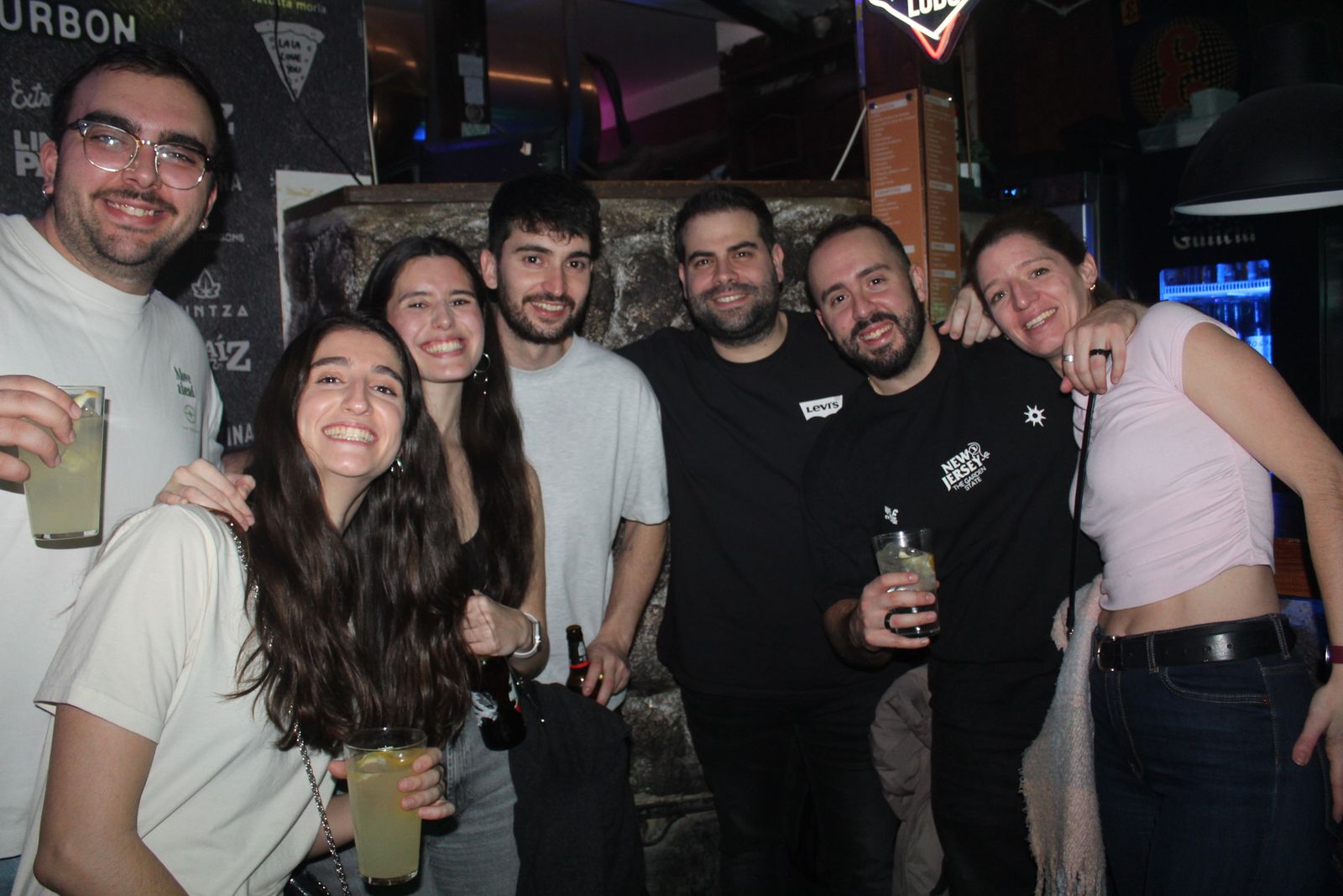 Salamanca de noche, sabado 24 de enero