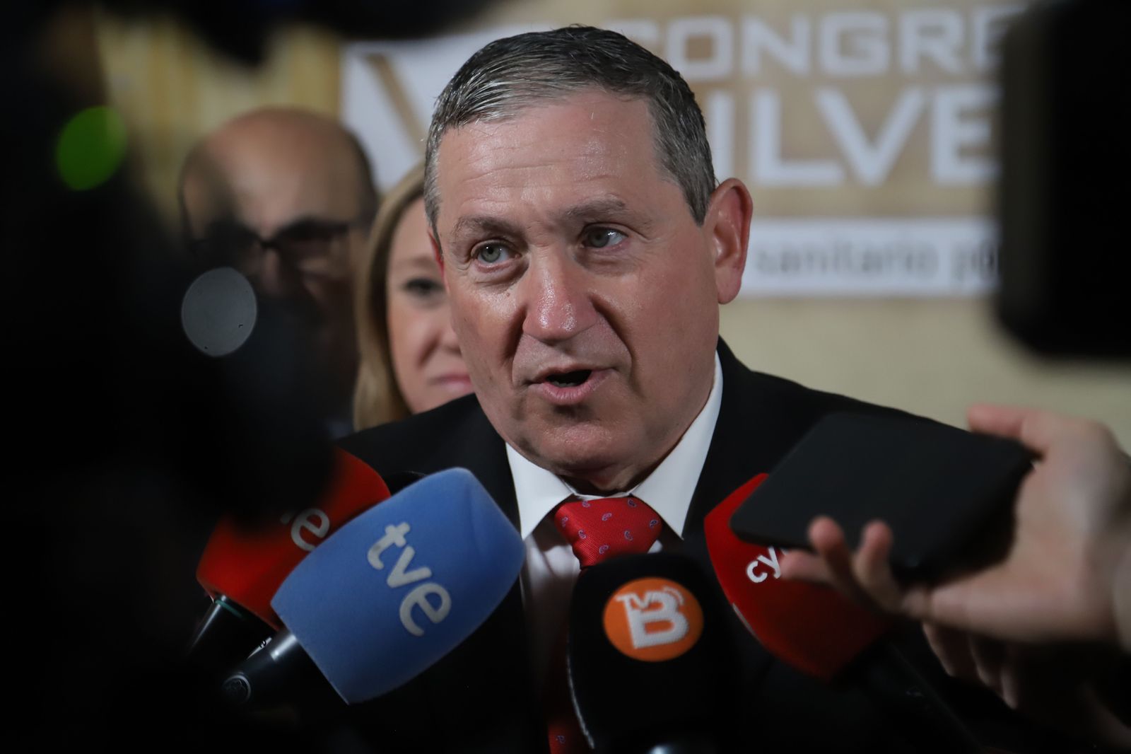 El presidente de la Diputación, Javier Faúndez