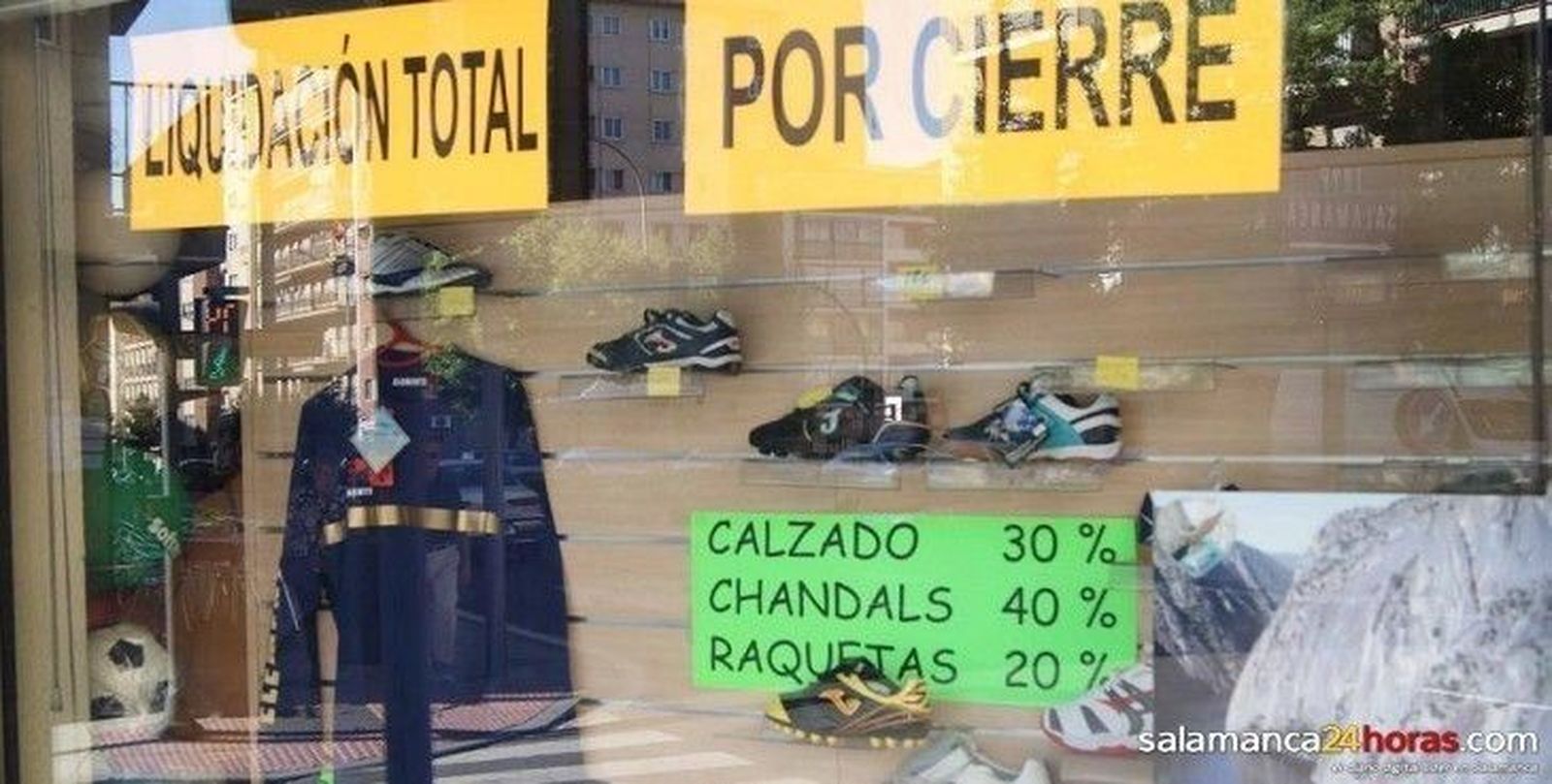 El comercio minorista de Salamanca ha sido uno de los más sacudidos por la crisis