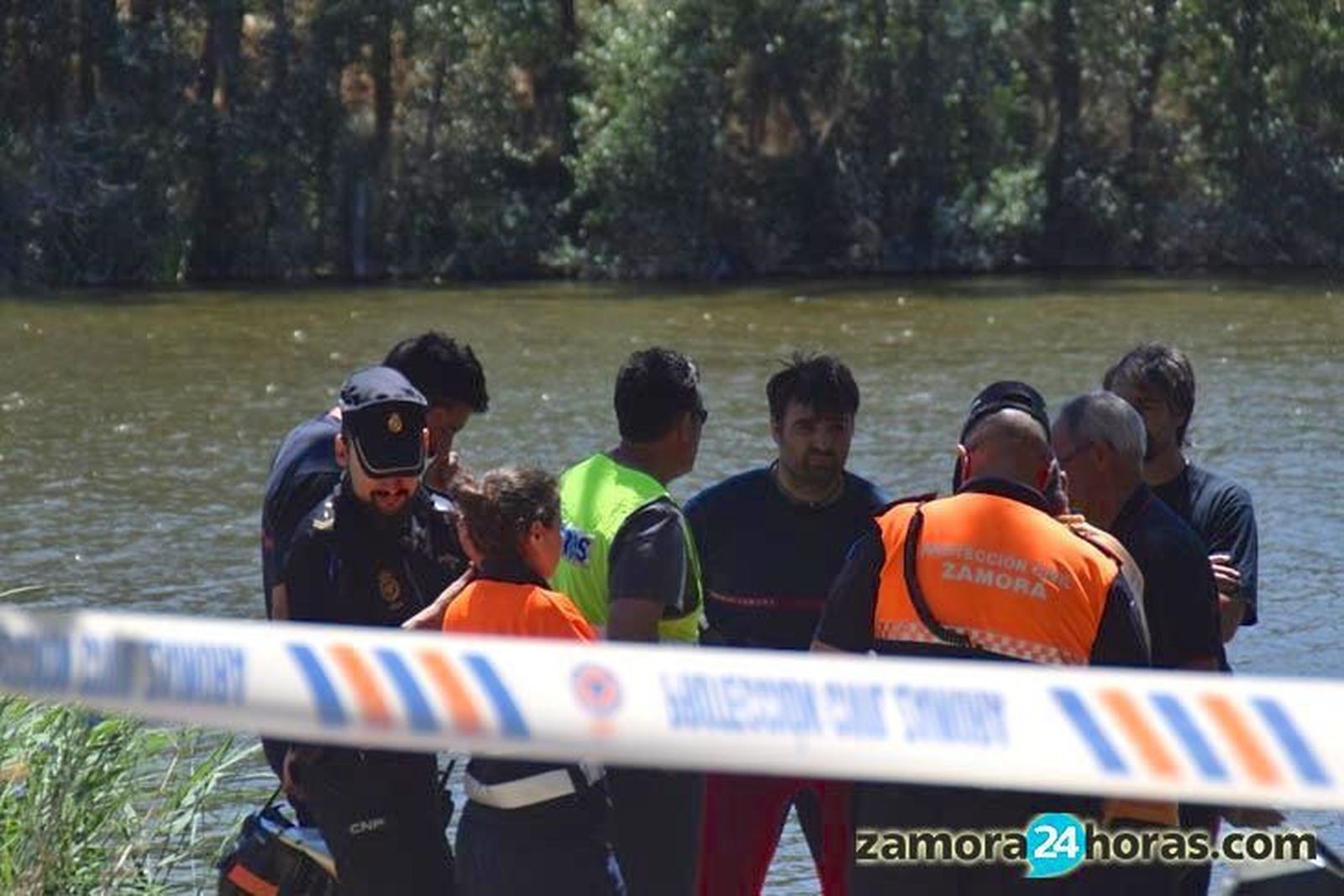 El cuerpo hallado en el río pertenece a un varón de 77 años que residía en Zamora