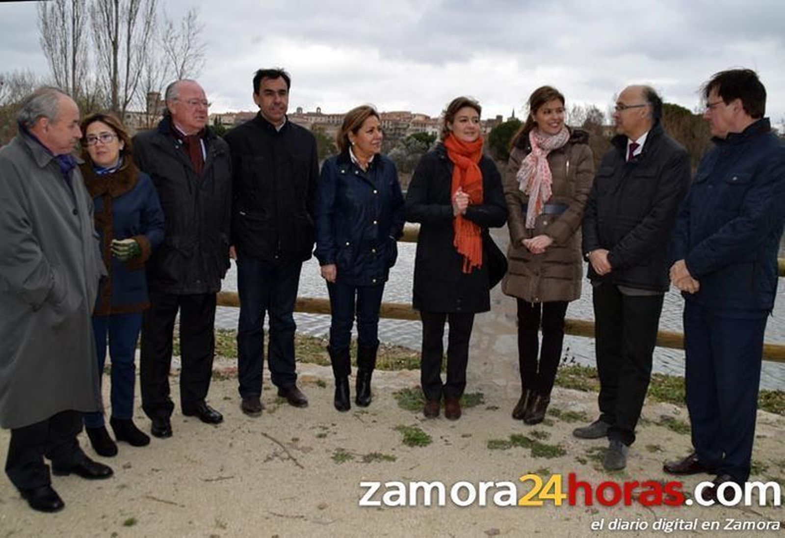 García Tejerina: “La recuperación de la margen izquierda pone más en valor el Duero a su paso por Zamora”
