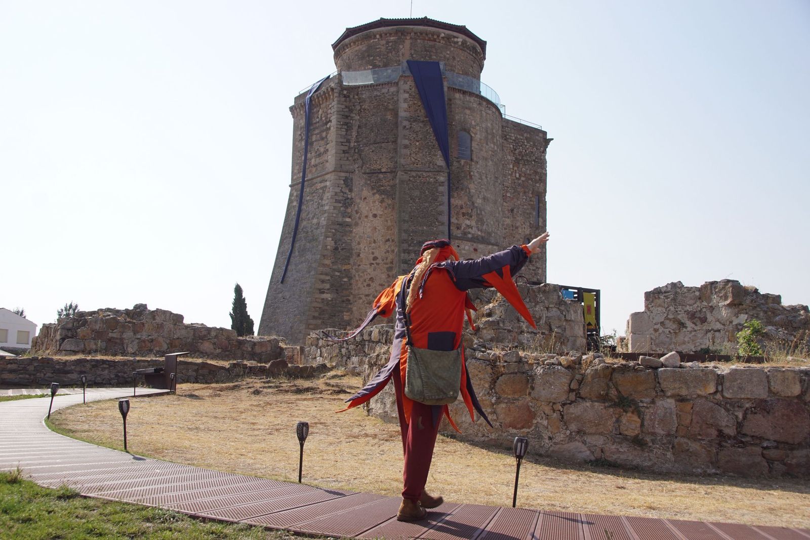 Inauguración del mercado medieval de Alba de Tormes