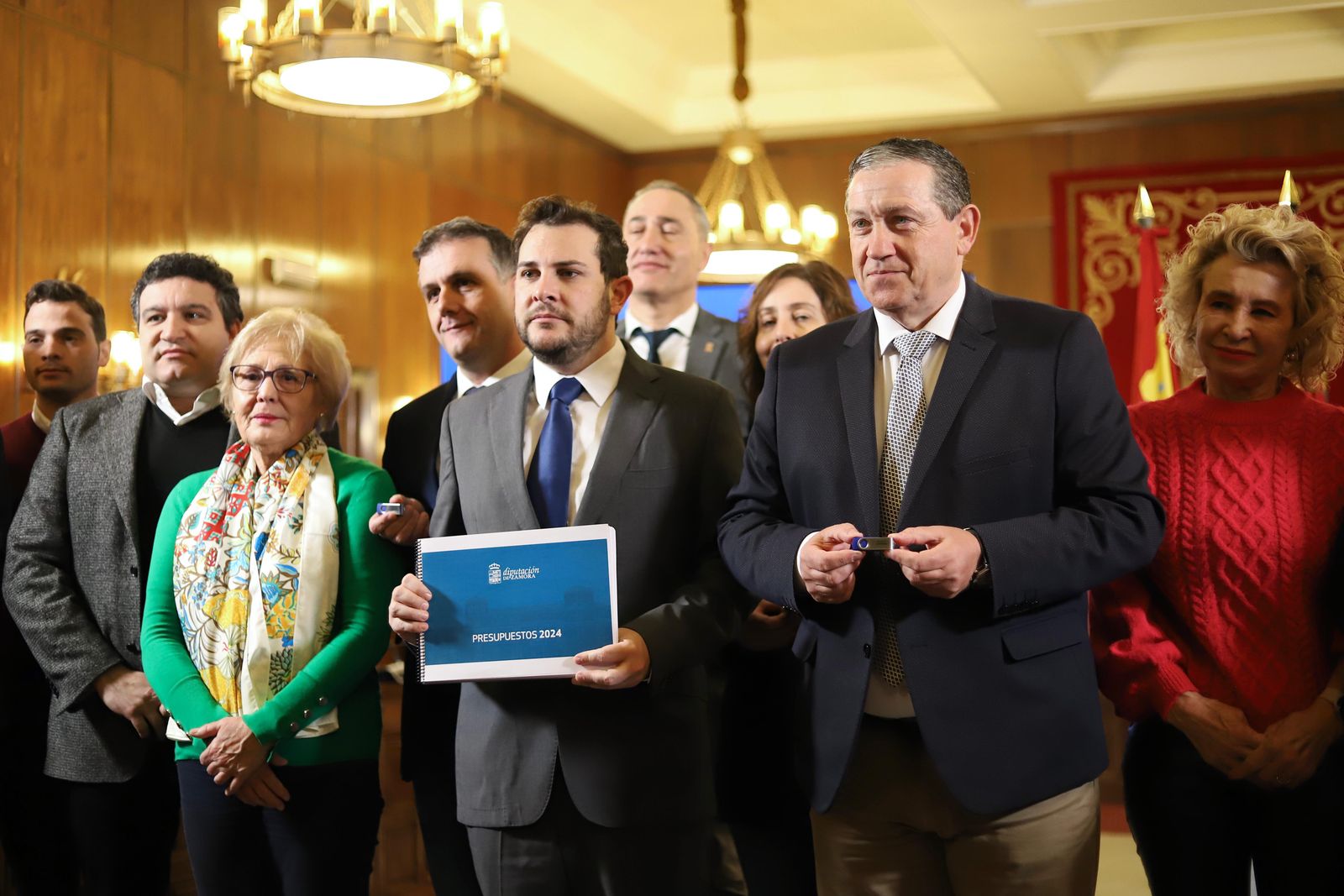 La Diputación presenta sus Prepuestos para 2024: “Son un referente para toda la provincia”.