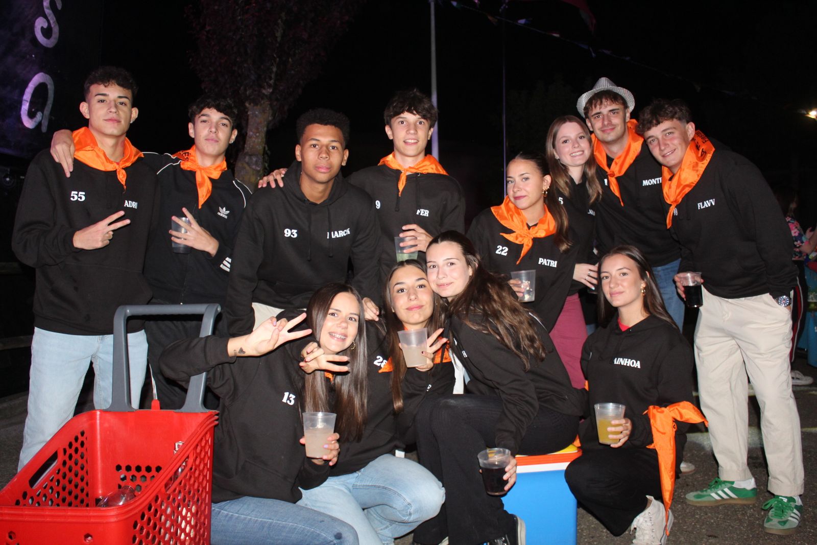 Salamanca de noche, jueves 28 de agosto