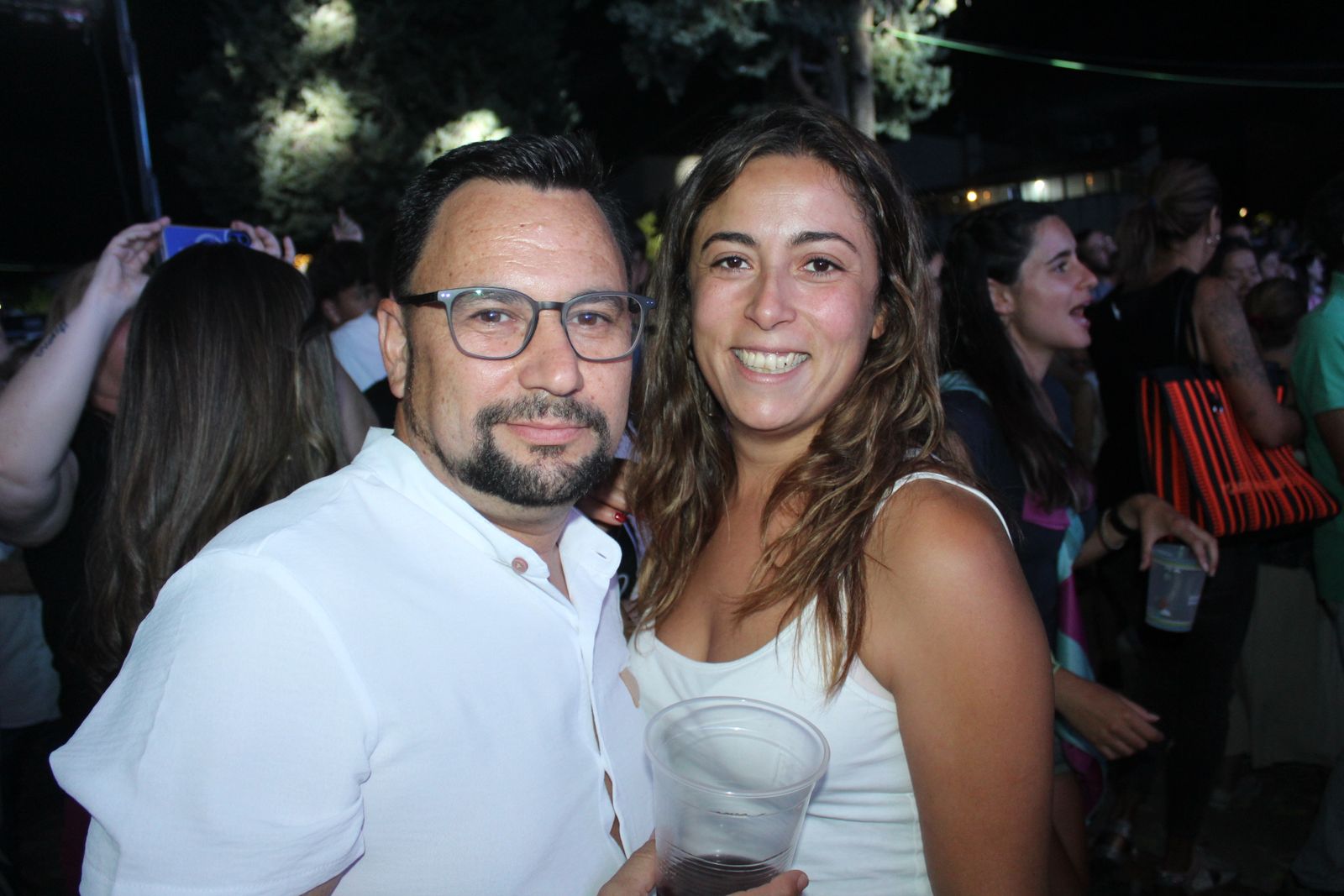 Salamanca de noche, sábado 23 de agosto