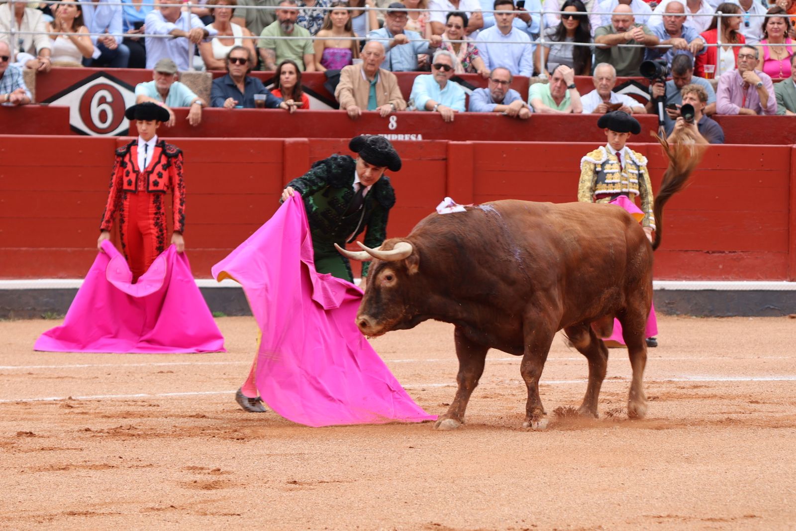 Ismael Martín, Marco Pérez y el aclamado regreso de Morante de la Puebla: su paso por La Glorieta en imágenes