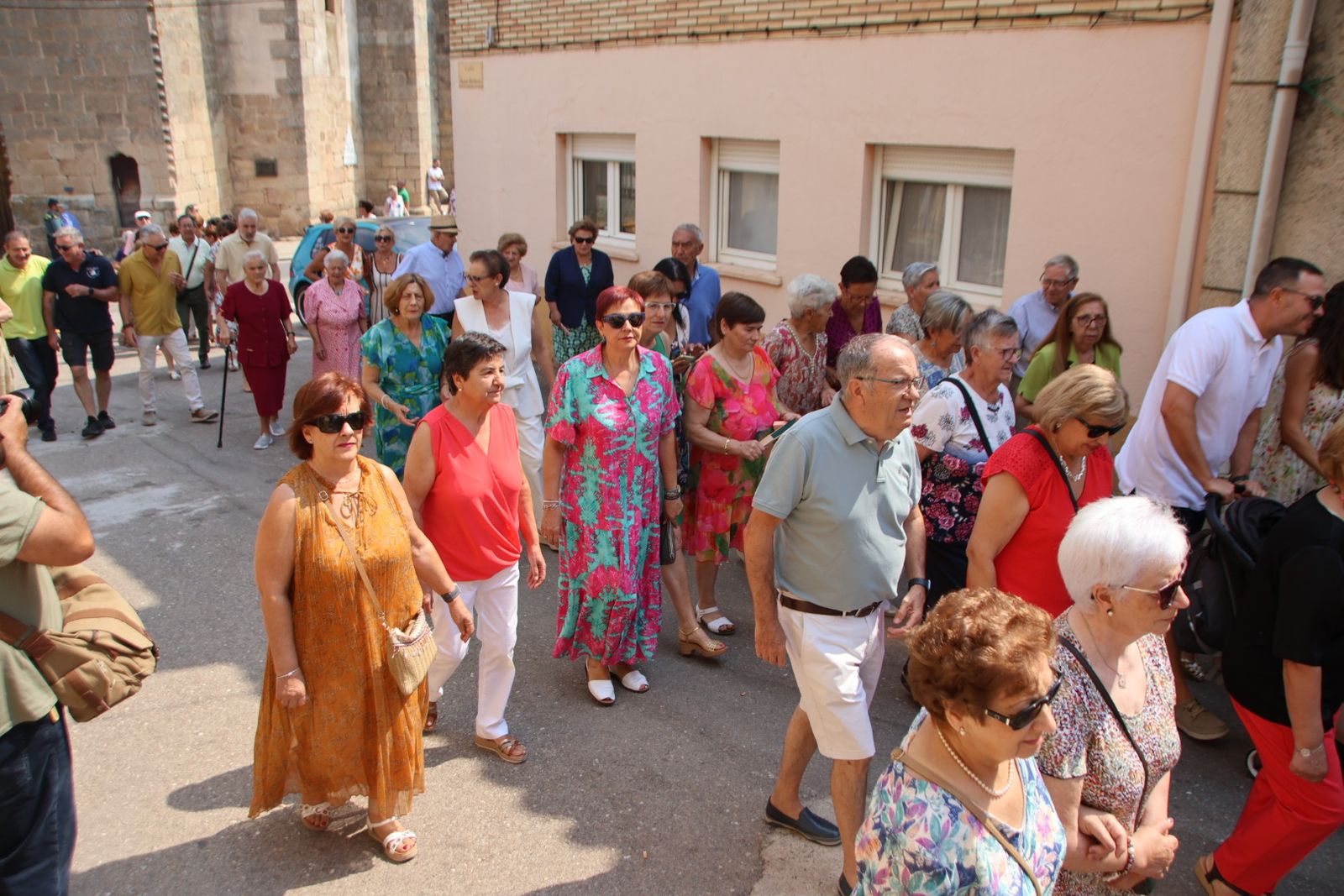 Masueco misa y procesión en honor a San Bernardo