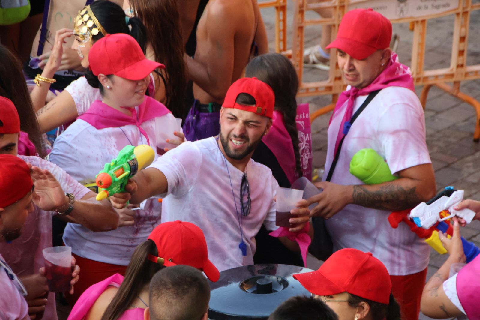 Chupinazo en Carbajosa con batucad