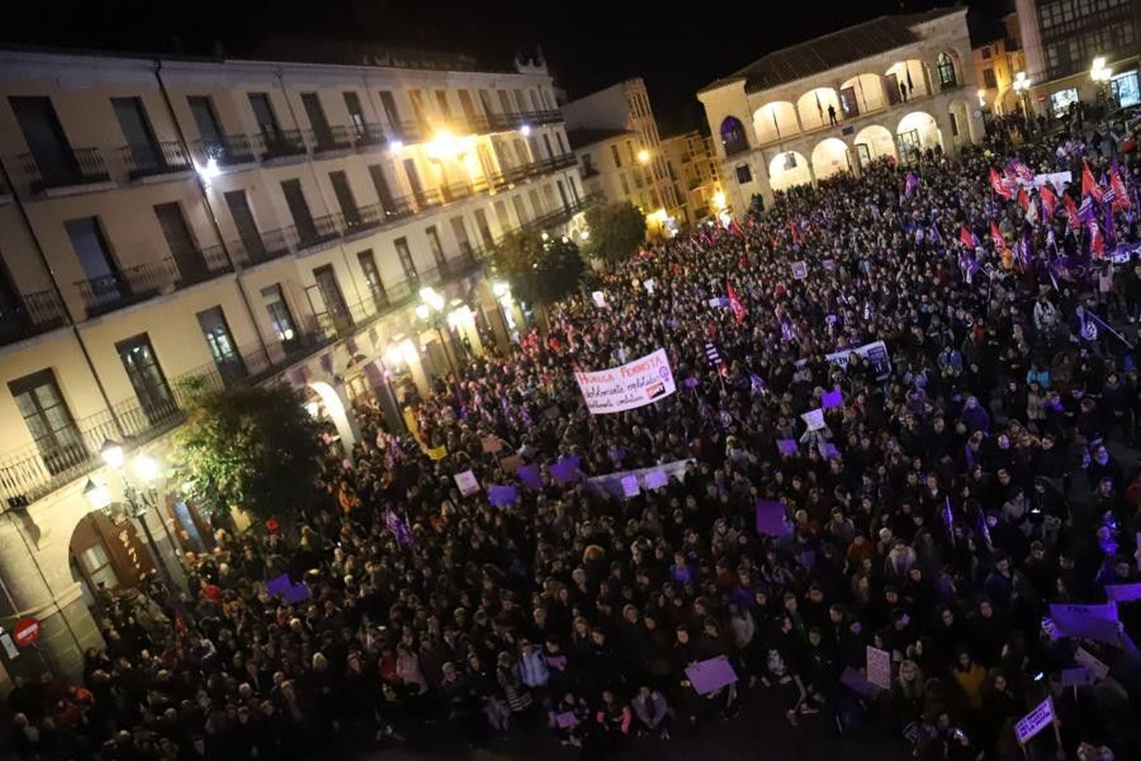 Manifestación del 8M el pasado 2018