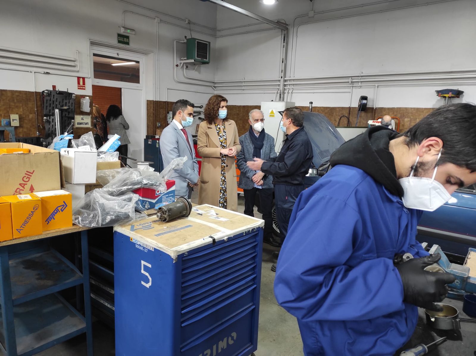 Delegada visita CFPO