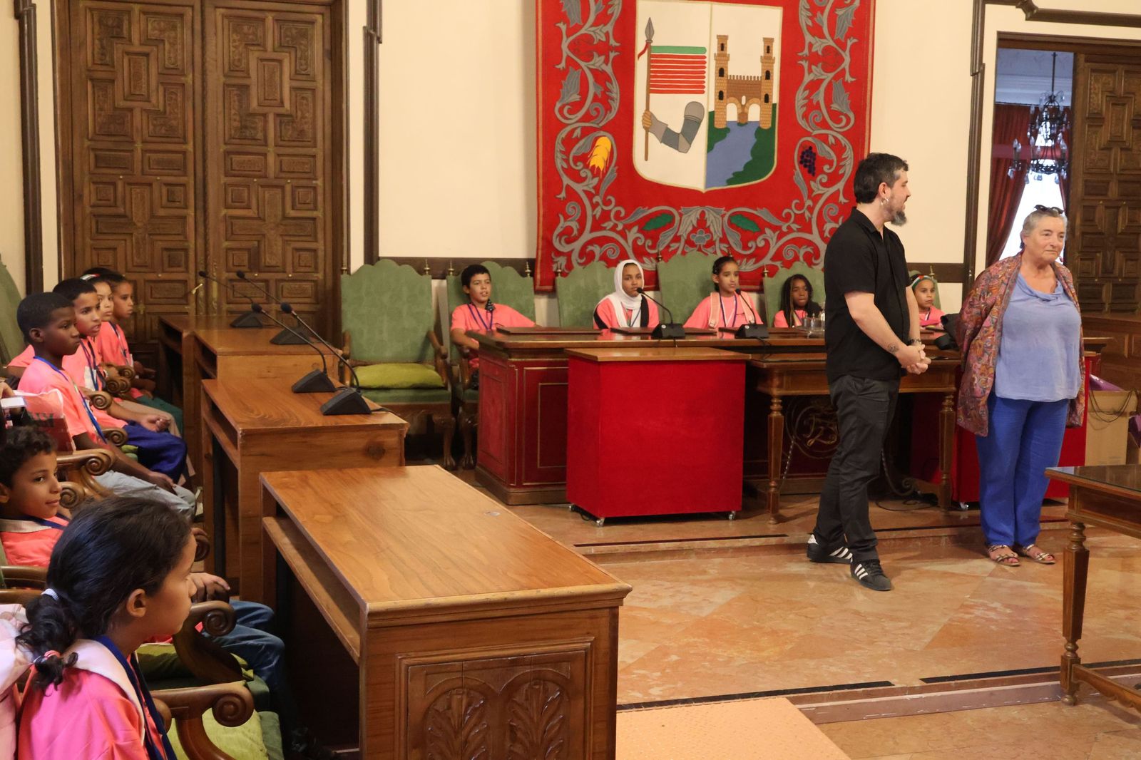 Llegada de los niños Saharauis y encuentro con las familias de acogida