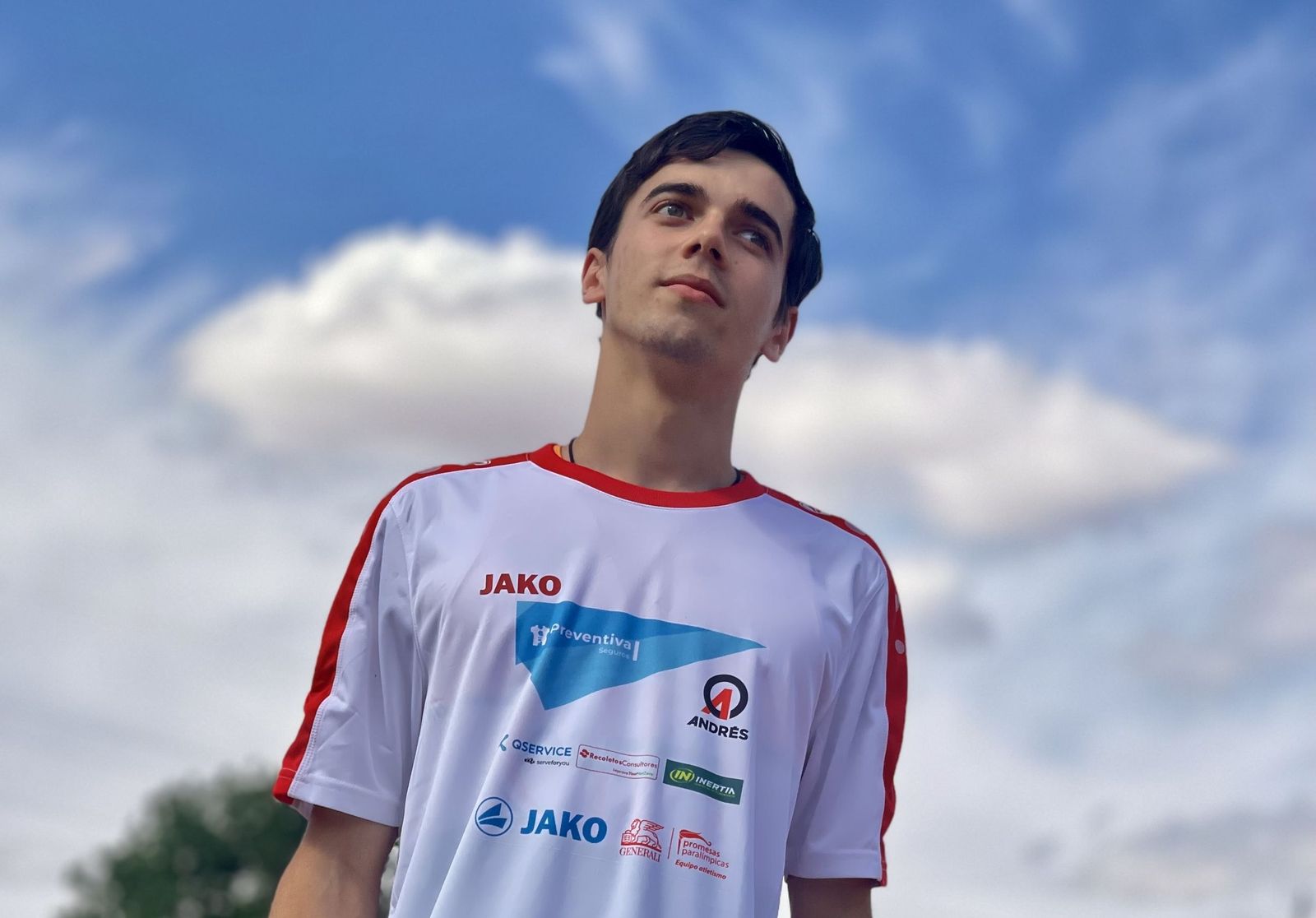 El atleta salmantino Diego Ruíz García