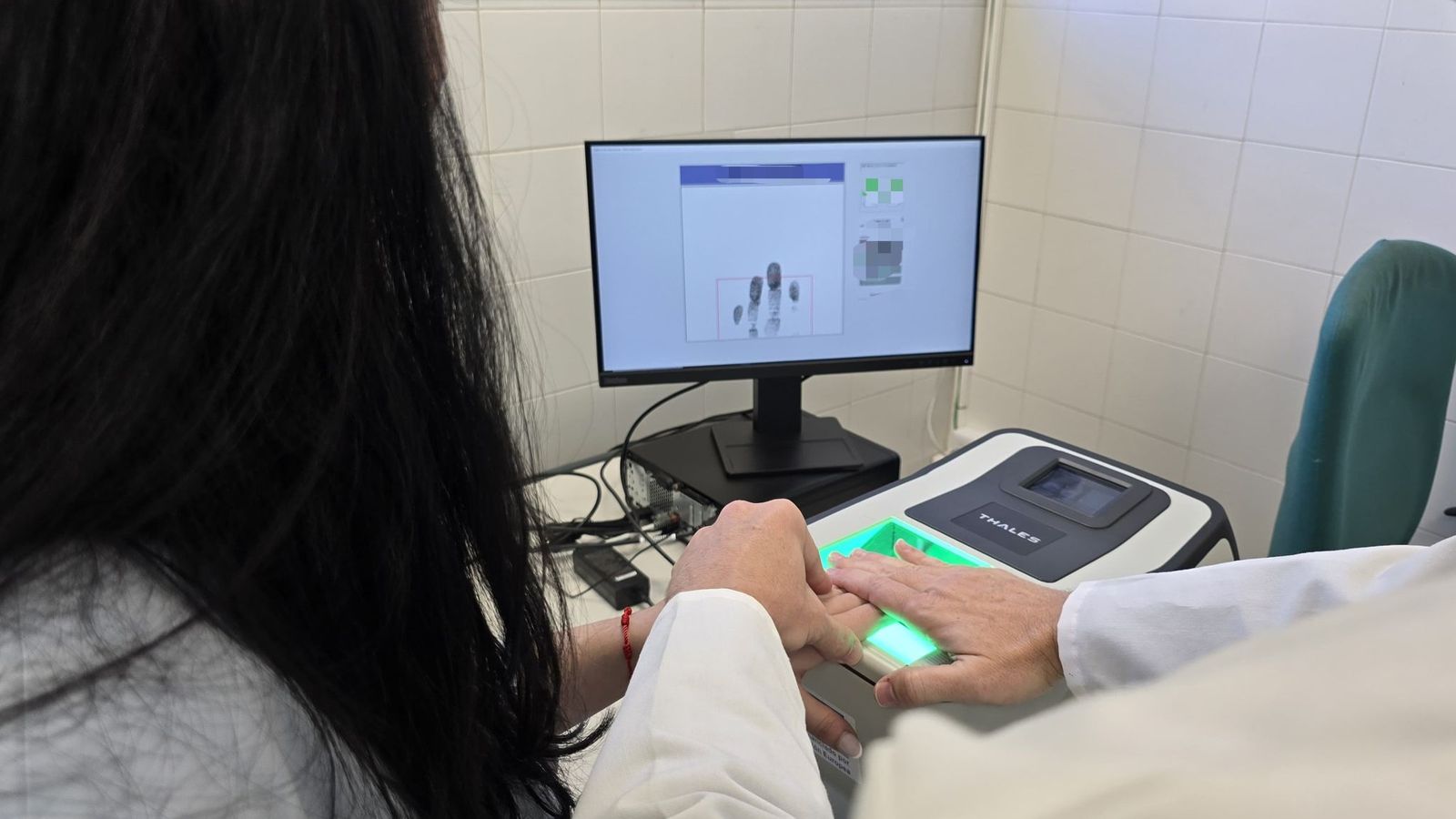 Imagen de archivo de un reportaje junto a la Policía Nacional