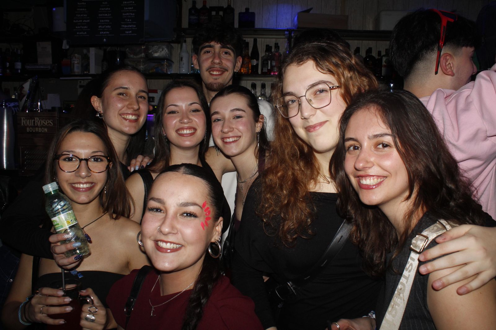 Salamanca de noche, sábado 8 de marzo