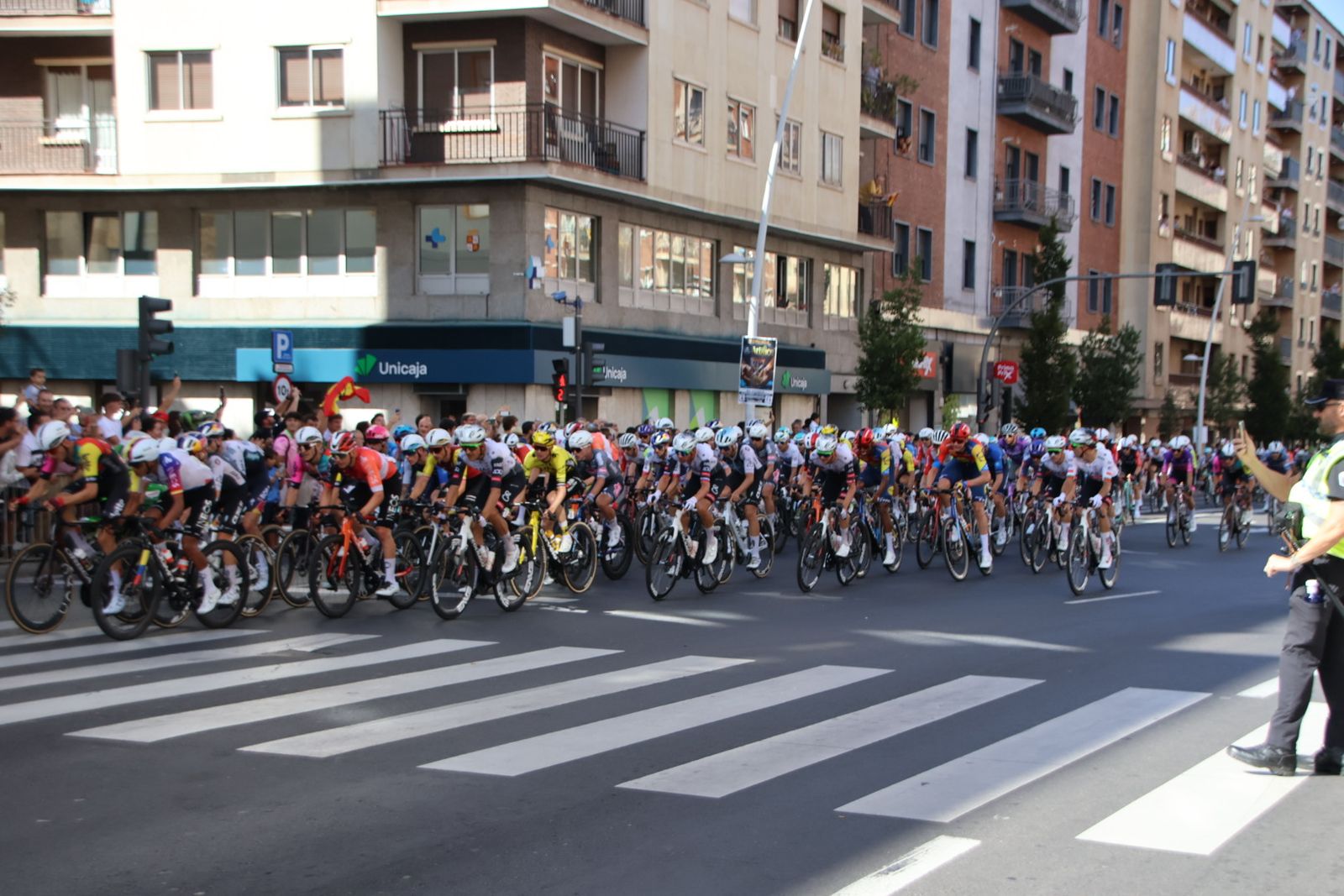 Vuelta ciclista a su paso por Salamanca