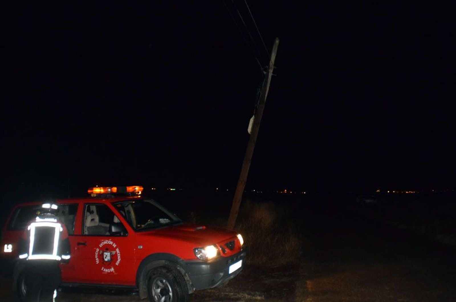 Poste villaralbo bomberos