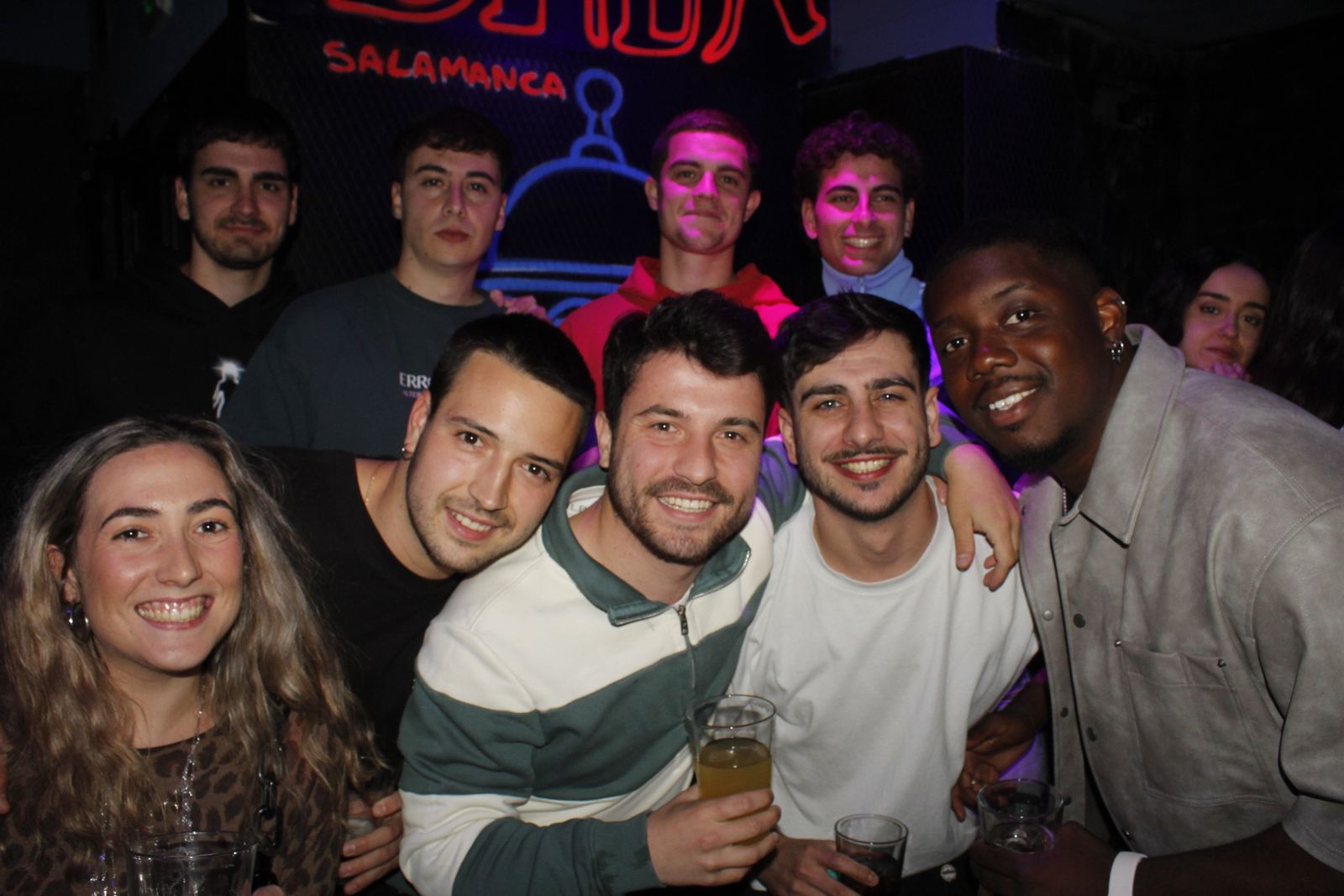 Salamanca de noche, viernes 8 de mayo