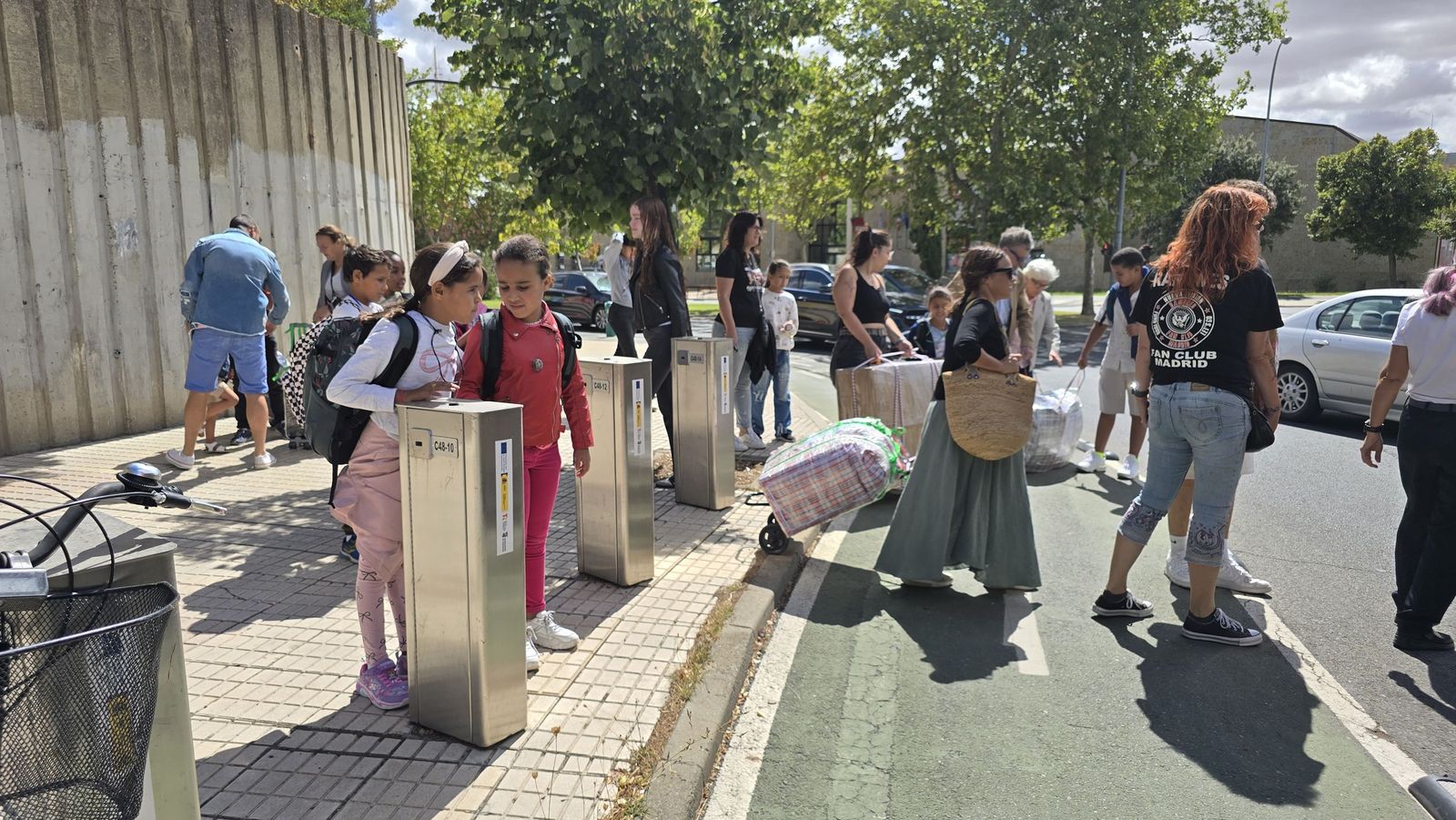 Marcha de los niños saharauis