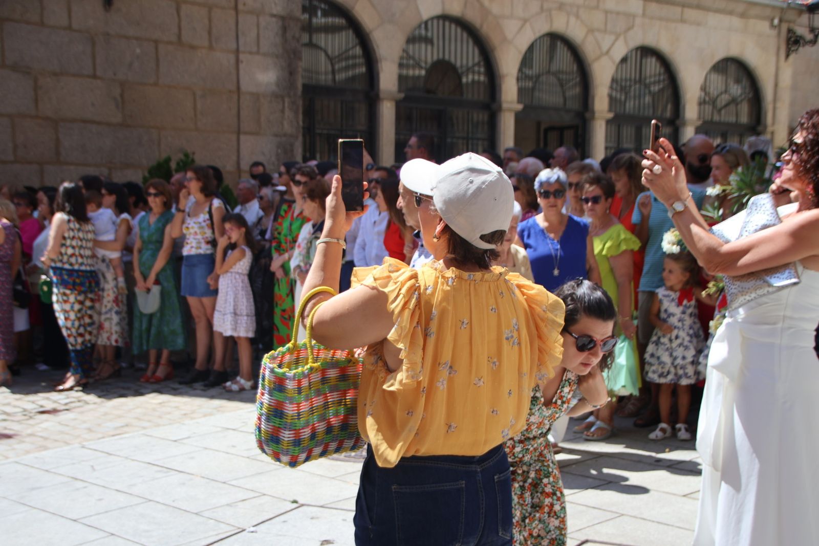 Procesión y ofrenda floral en honor de Nuestra Señora de la Asunción en Guijuelo